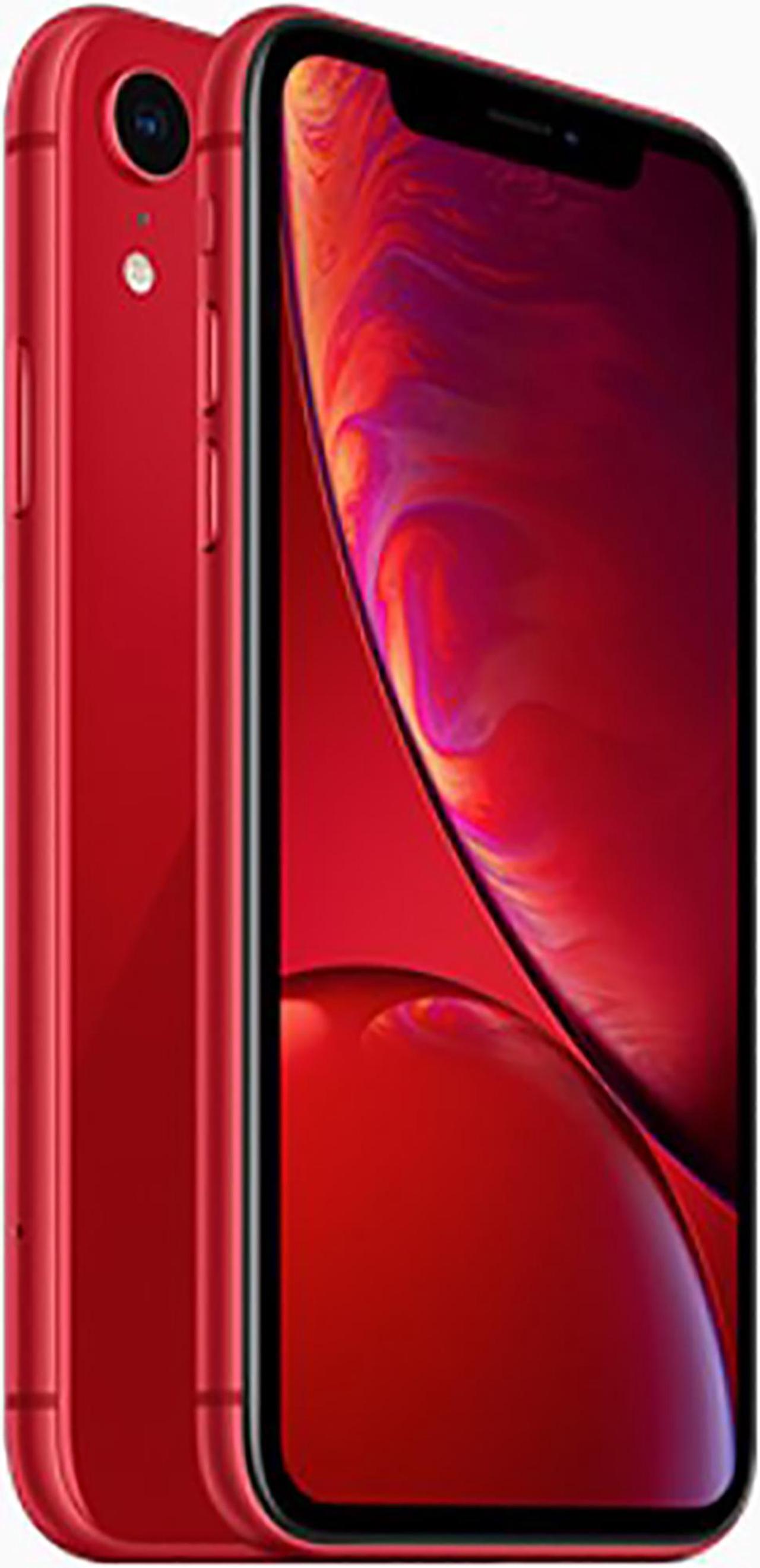 Alt view image 7 of 7 - Apple iPhone XR 4G LTE Unlocked GSM Phone w/ 12 MP Camera 6.1" Red 3GB RAM