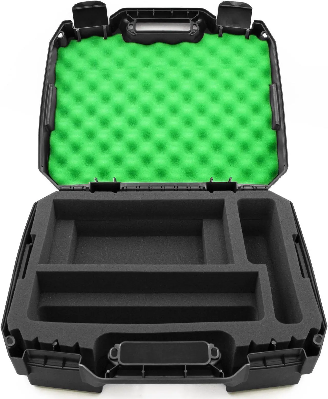 Alt view image 2 of 6 - CASEMATIX Hard Shell Travel Case Compatible with Xbox Series S Console, Controllers, Games and Other Accessories