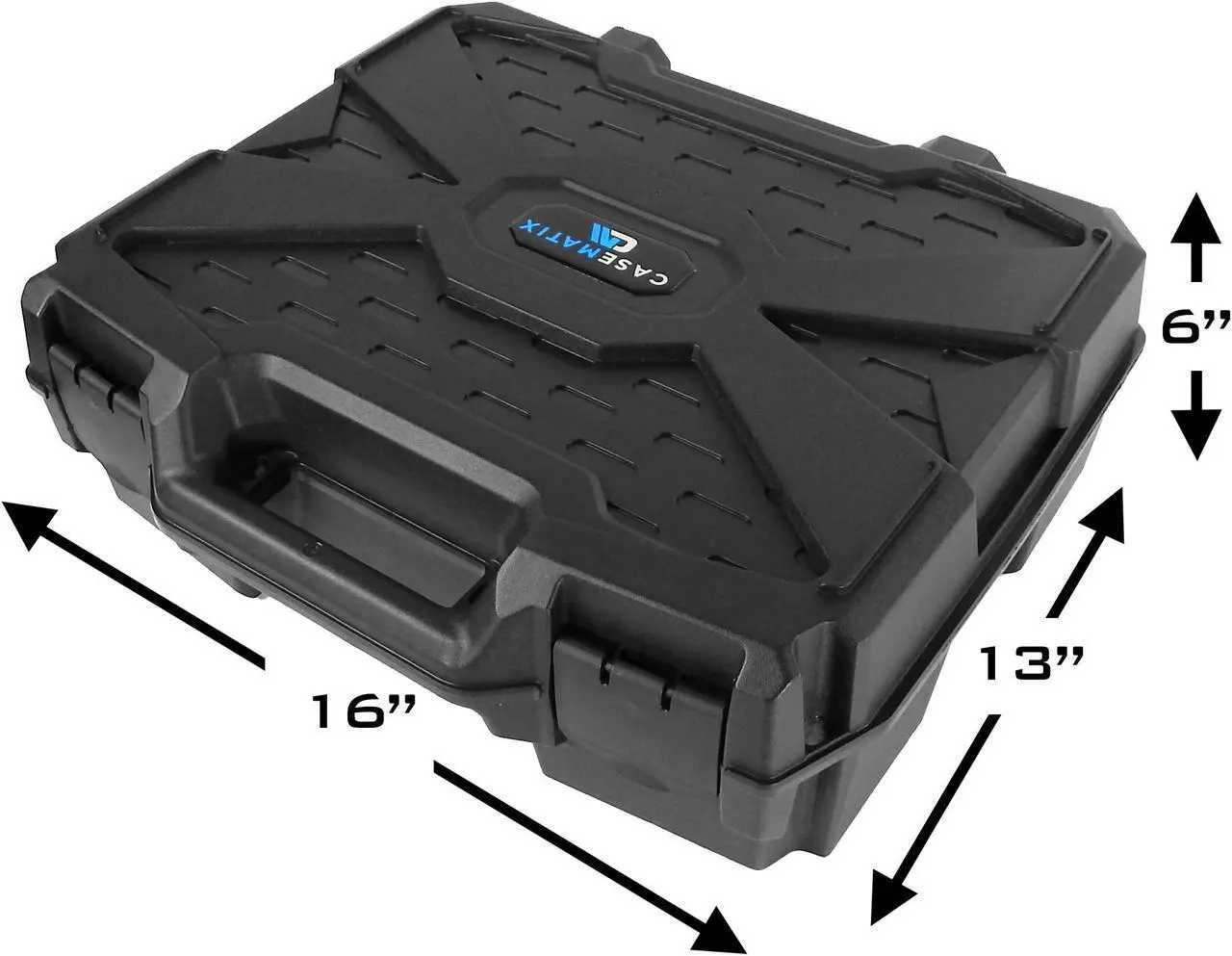 Alt view image 4 of 6 - CASEMATIX Hard Shell Travel Case Compatible with Xbox Series S Console, Controllers, Games and Other Accessories
