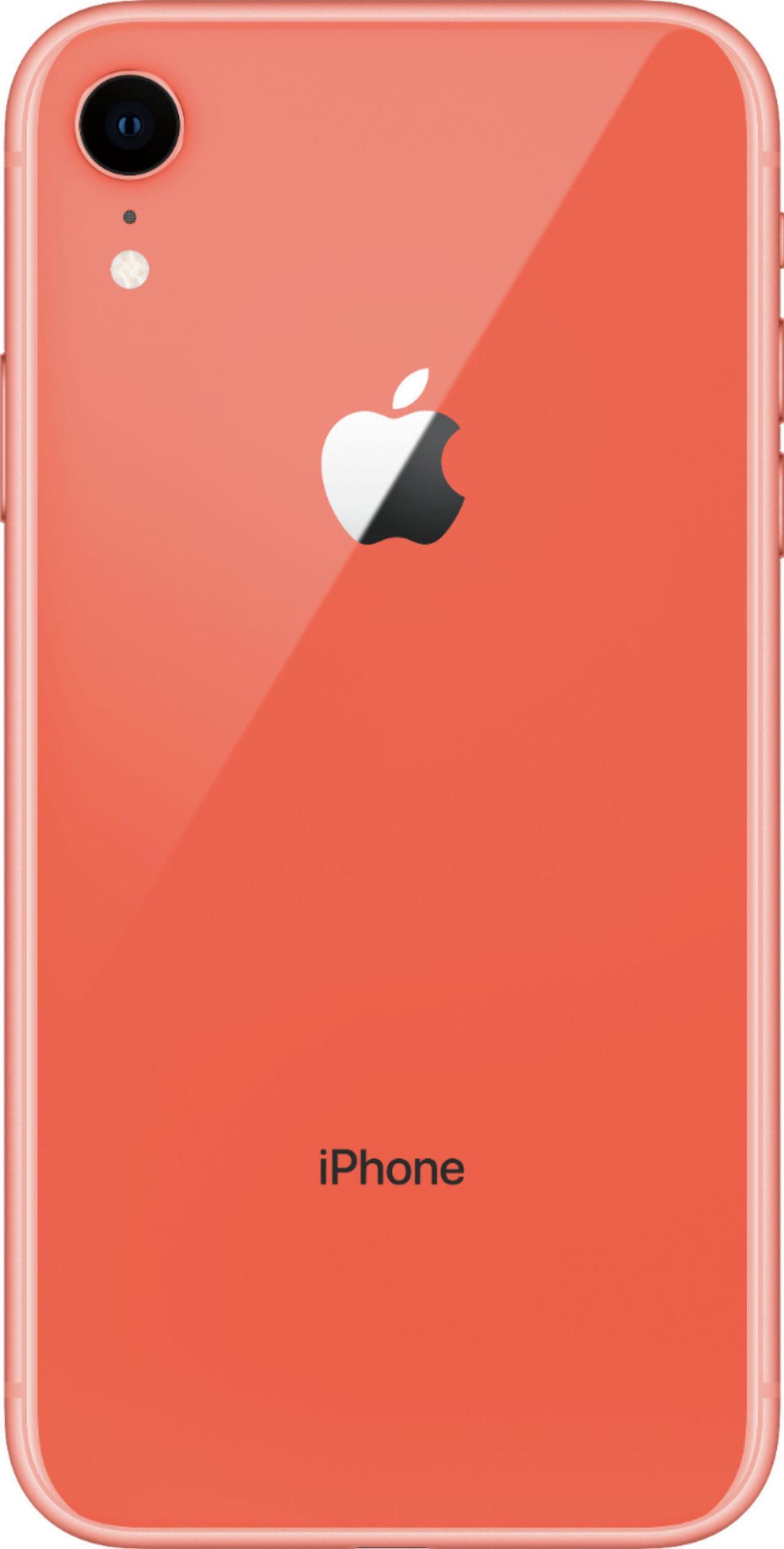 Alt view image 2 of 3 - Apple iPhone XR 128GB Unlocked GSM/CDMA Phone w/ 12MP Camera - Coral