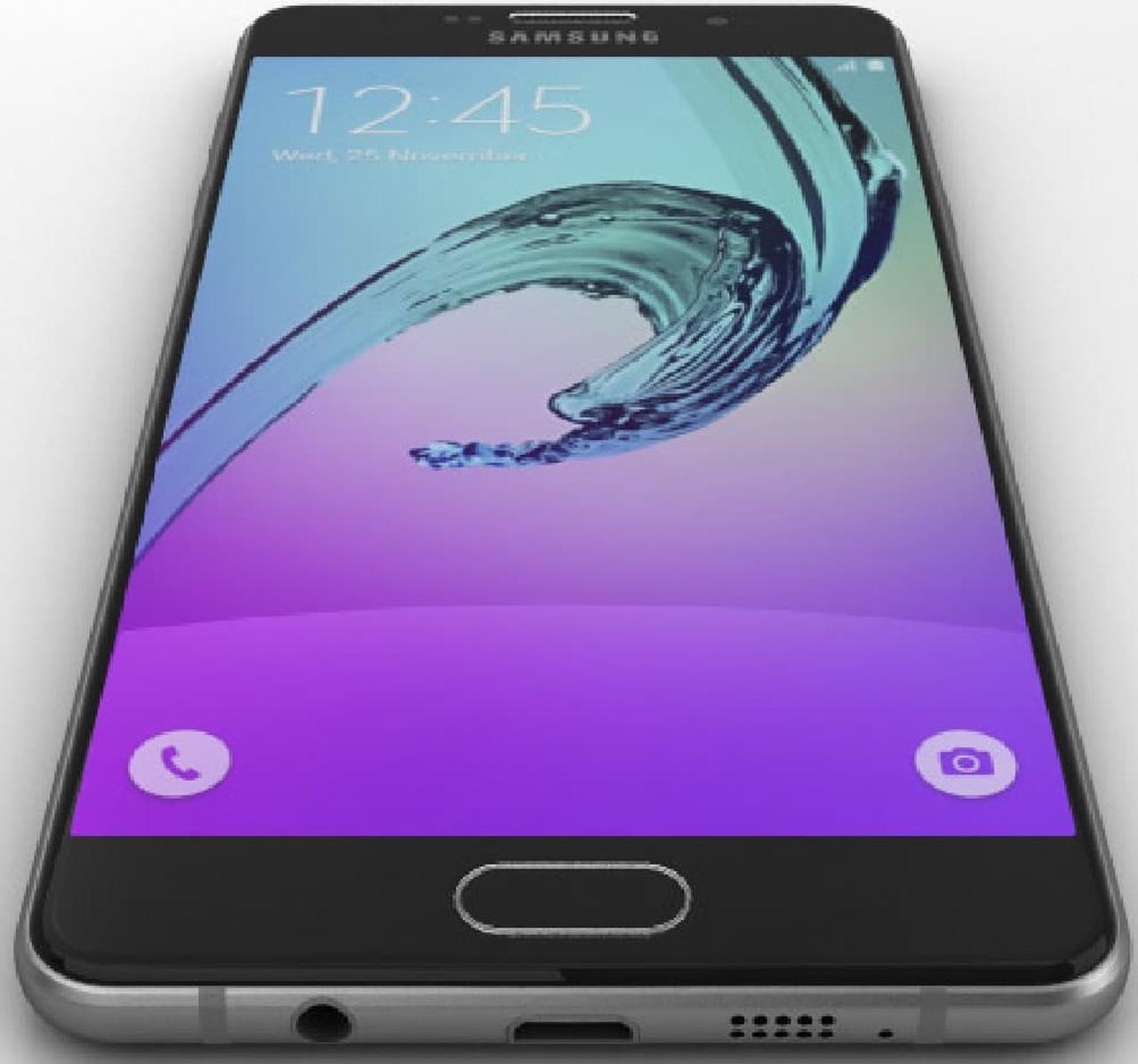 Alt view image 2 of 6 - Samsung Galaxy A7 A710M GSM 4G LTE Octa Core Processor Nano-SIM Android Phone w/ 13MP Camera - Black (International Version)