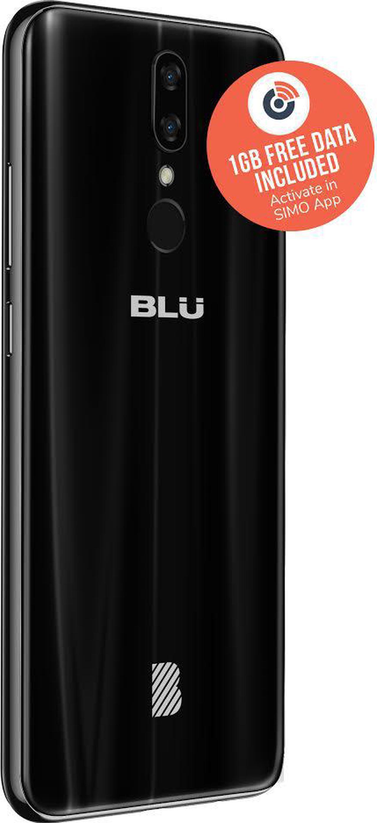 Main image of BLU G9 G0130WW 64GB Unlocked GSM Phone w/ Dual 13MP & 2MP Camera includes 1 FREE GB DATA with SIMO) - Black