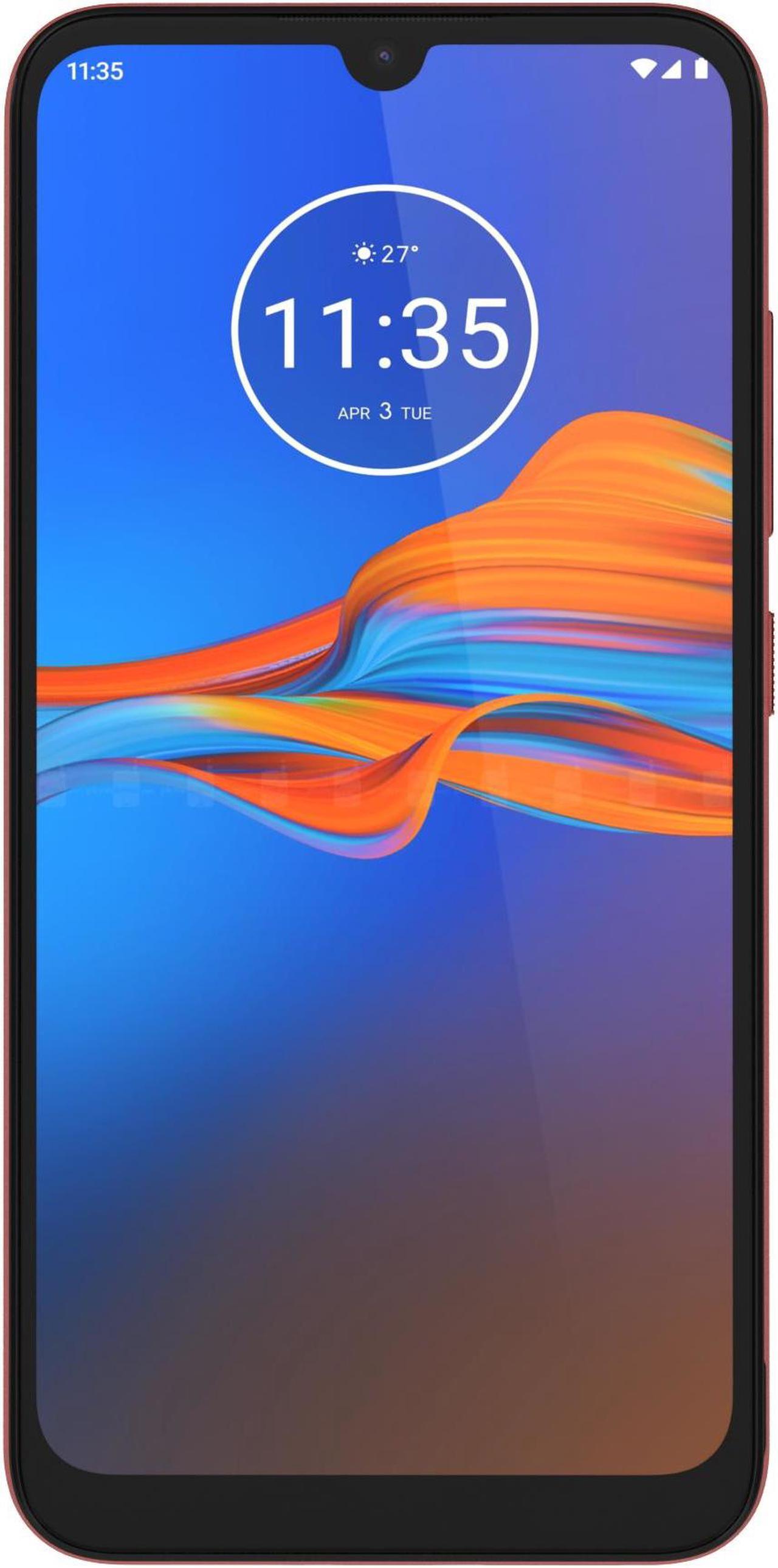 Main image of Motorola Moto E6 Plus XT2025-1 32GB Unlocked GSM Dual SIM Phone w/ 13MP Camera - Bright Cherry