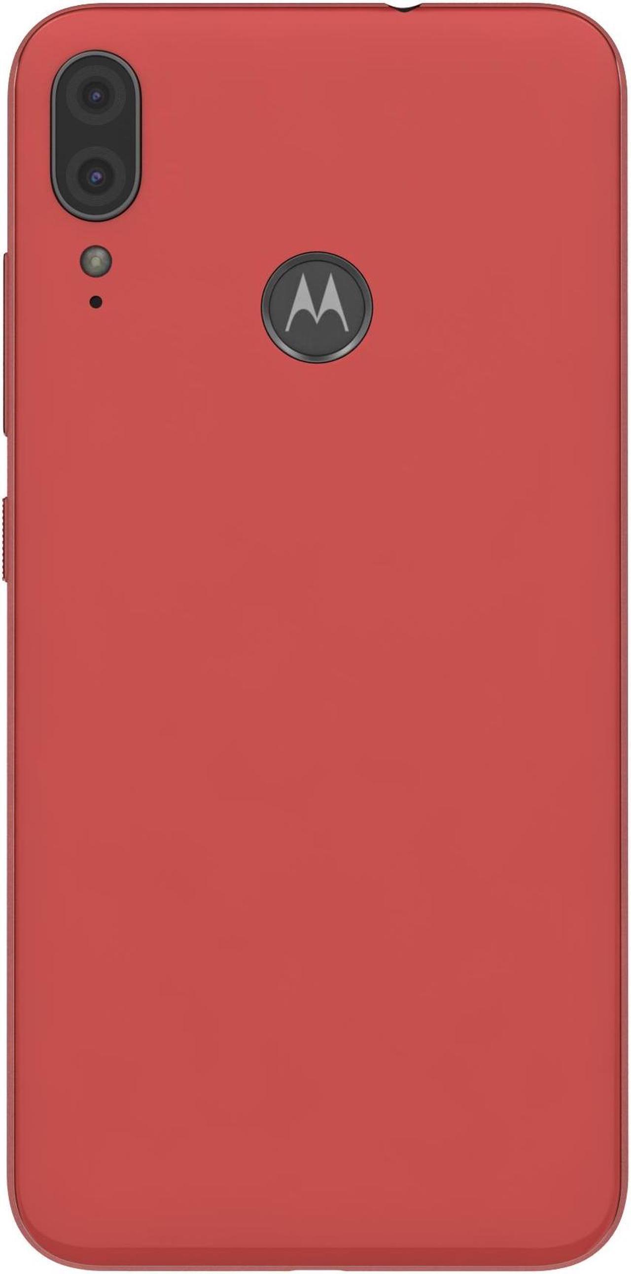Alt view image 6 of 8 - Motorola Moto E6 Plus XT2025-1 32GB Unlocked GSM Dual SIM Phone w/ 13MP Camera - Bright Cherry