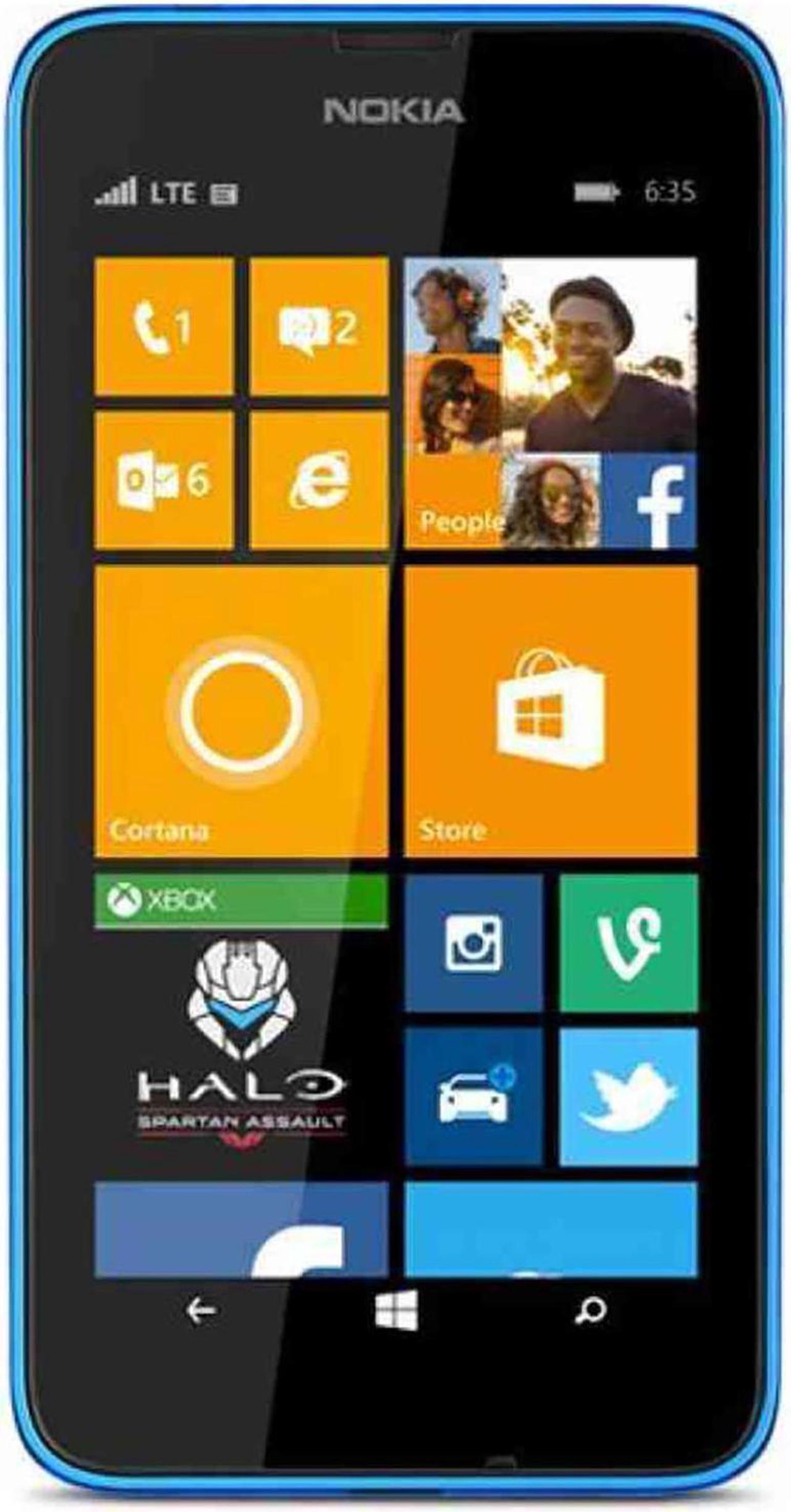 Main image of Nokia Lumia 635 RM-975 AT&T Unlocked Windows Phone - Blue