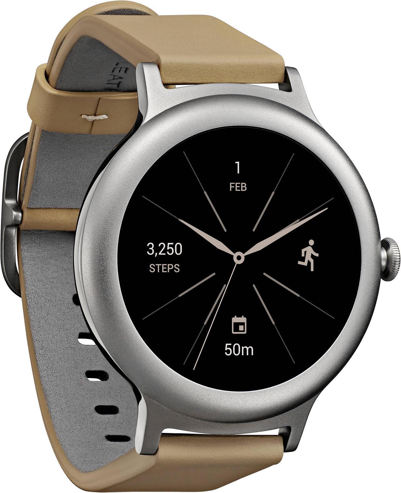 Alt view image 4 of 7 - LG Watch Style Smartwatch LG-W270 with Android Wear 2.0 & Gorilla Glass 3 - Silver