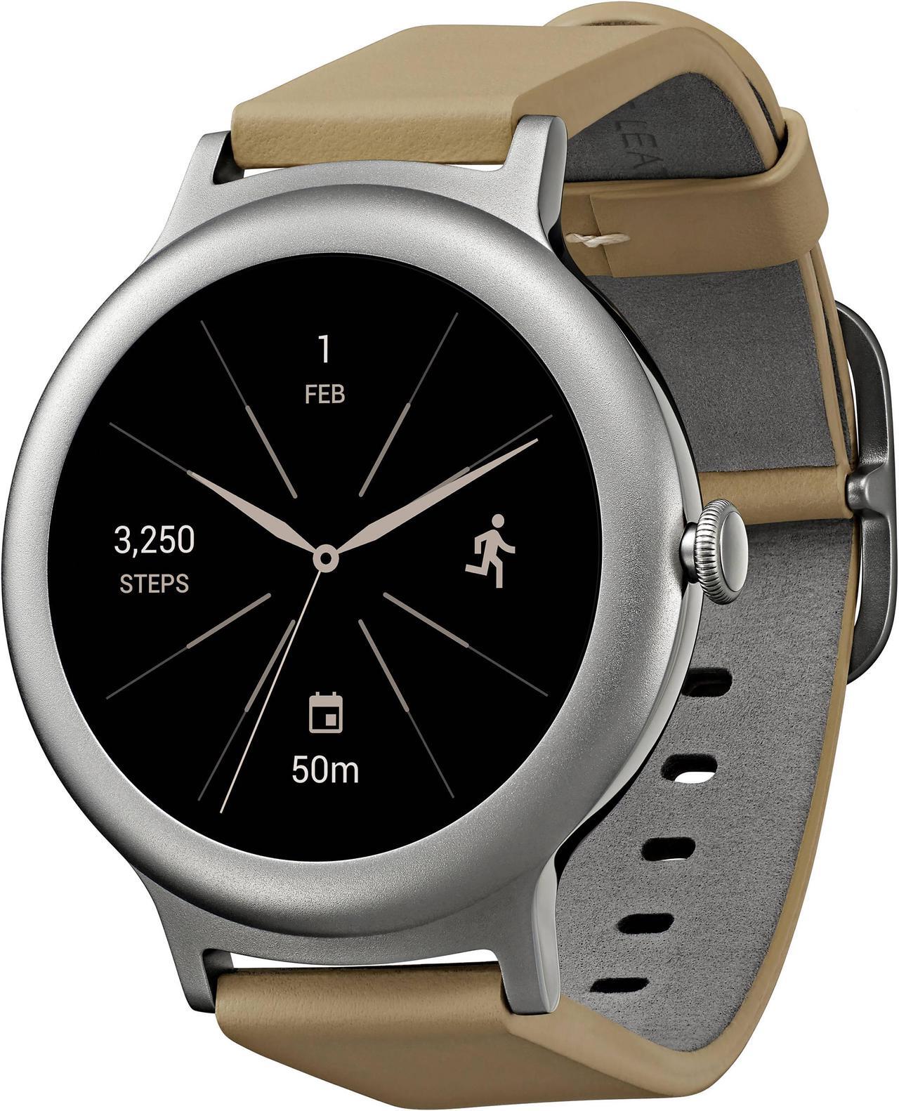Alt view image 2 of 7 - LG Watch Style Smartwatch LG-W270 with Android Wear 2.0 & Gorilla Glass 3 - Silver