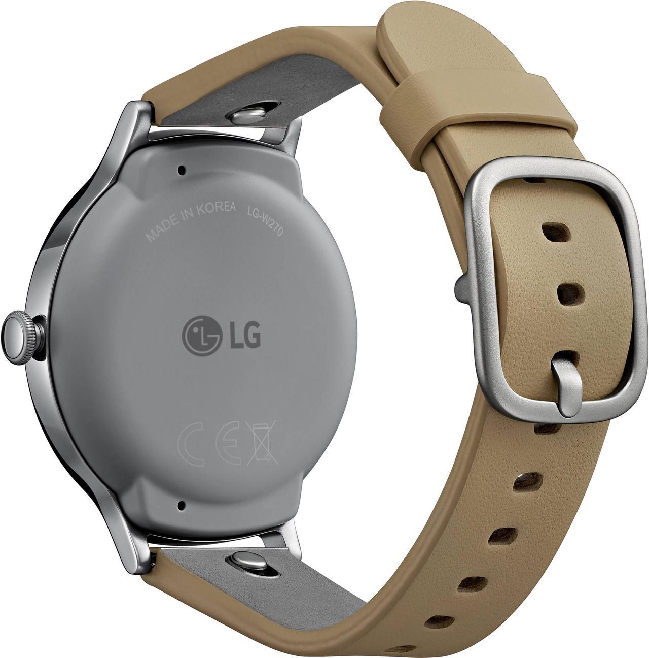 Alt view image 5 of 7 - LG Watch Style Smartwatch LG-W270 with Android Wear 2.0 & Gorilla Glass 3 - Silver
