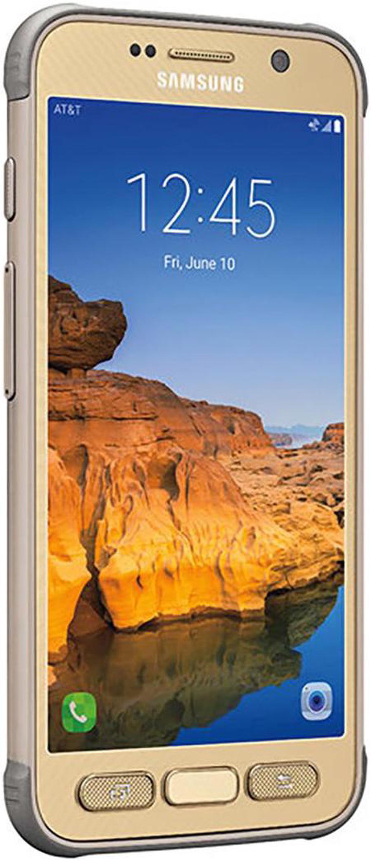 Alt view image 4 of 6 - Samsung Galaxy S7 Active G891A Unlocked GSM LTE Quad-Core Phone w/ 12MP Camera - Gold