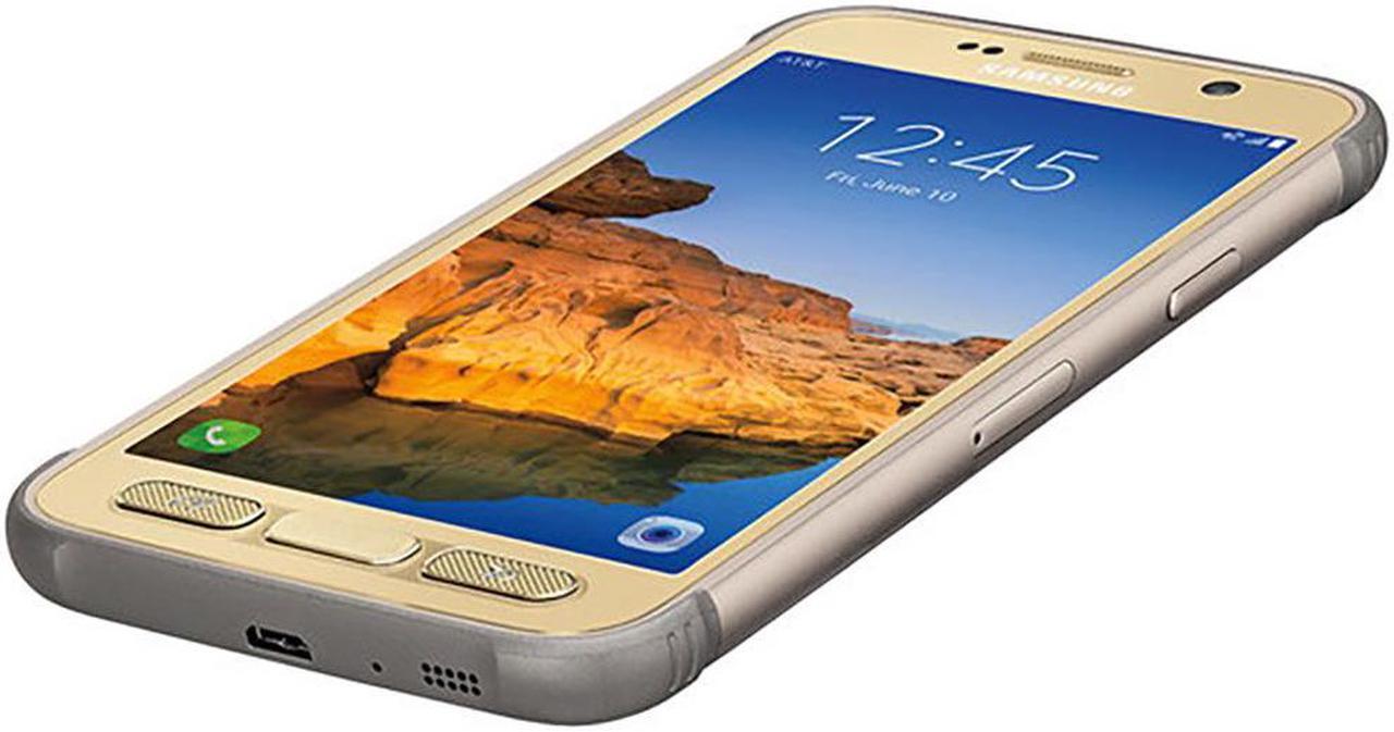 Alt view image 5 of 6 - Samsung Galaxy S7 Active G891A Unlocked GSM LTE Quad-Core Phone w/ 12MP Camera - Gold