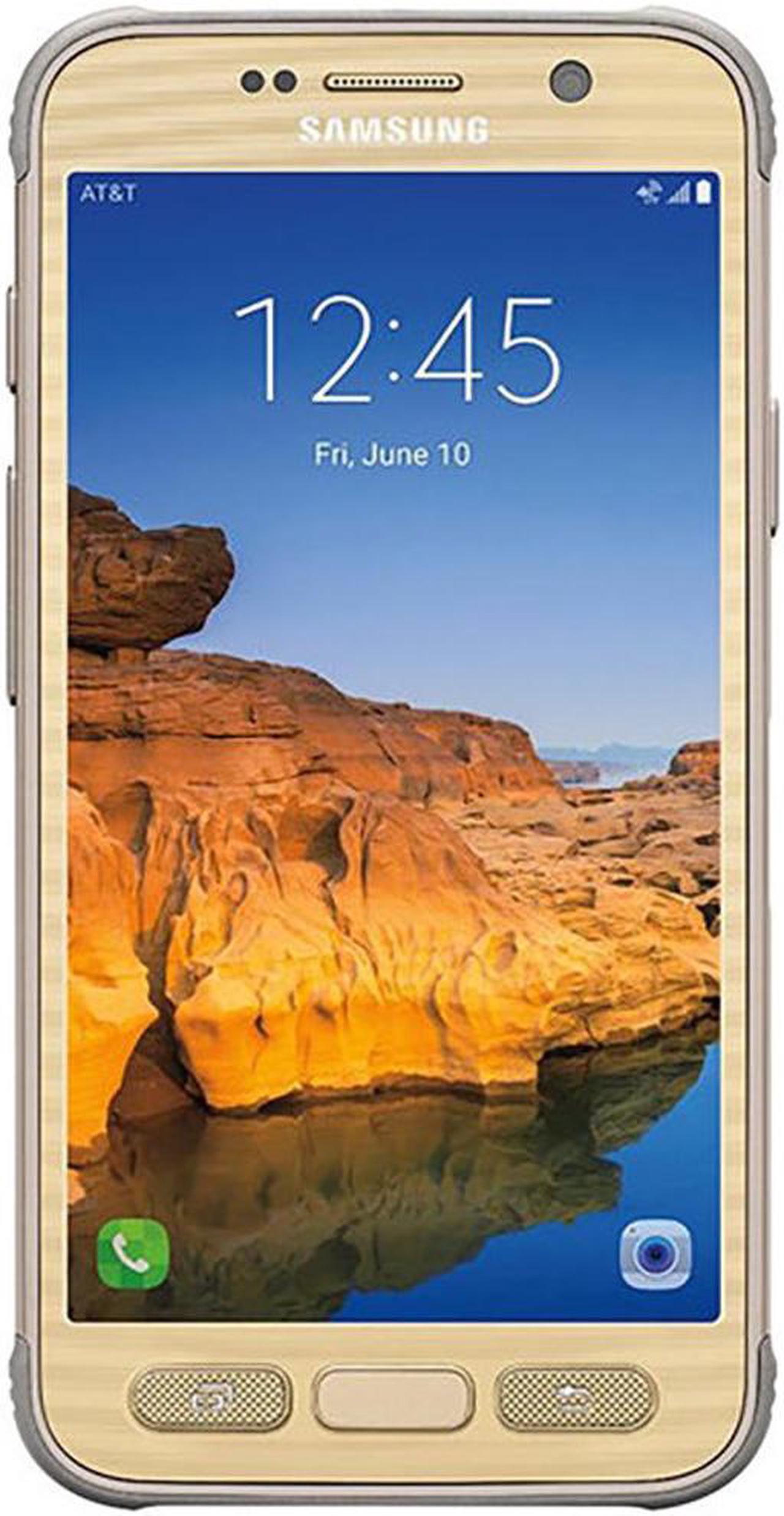 Main image of Samsung Galaxy S7 Active G891A Unlocked GSM LTE Quad-Core Phone w/ 12MP Camera - Gold