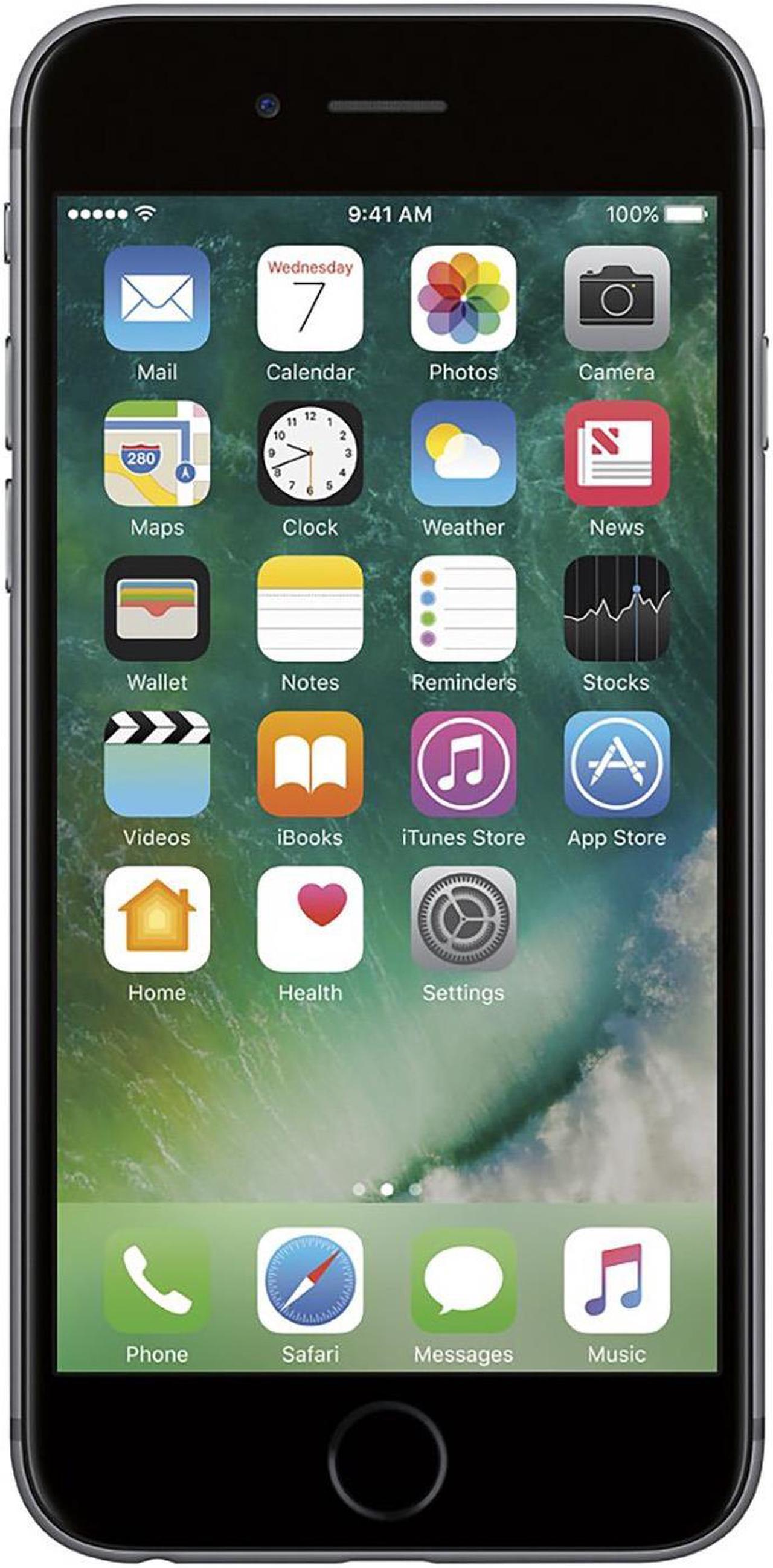 Main image of Apple iPhone 6s 32GB Unlocked GSM 4G LTE Dual-Core Phone w/ 12MP Camera - Space Gray
