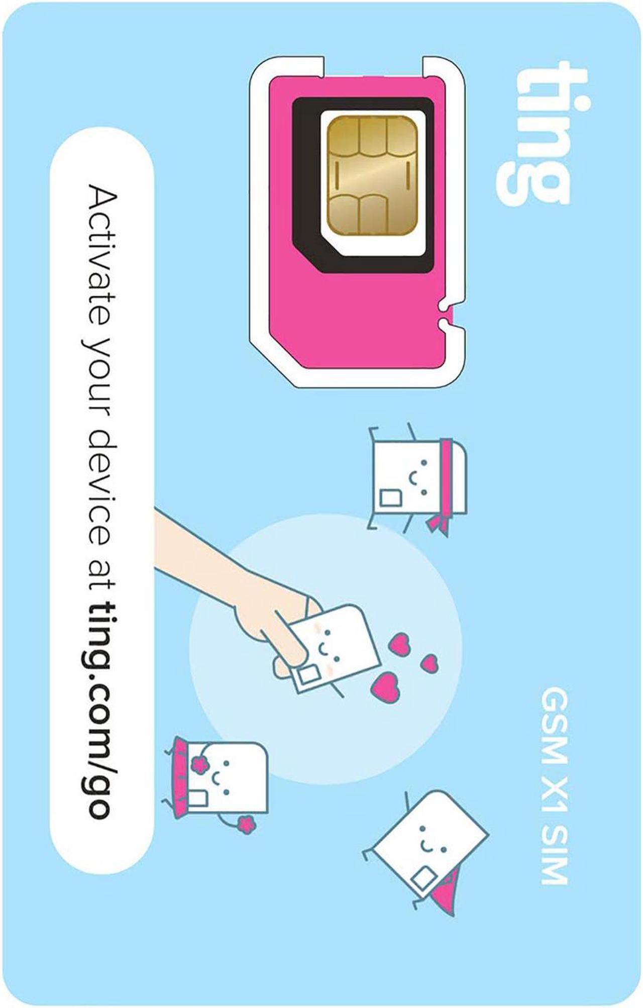 Alt view image 5 of 6 - Ting Tri-Cut GSM SIM Card Starter Kit w/ $30 in Service Credits