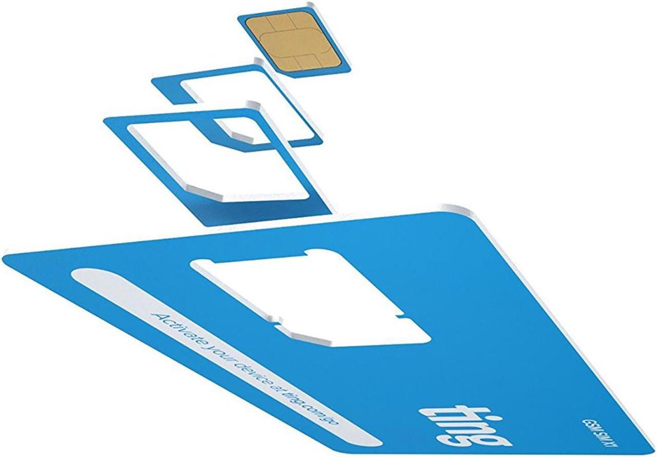 Alt view image 4 of 6 - Ting Tri-Cut GSM SIM Card Starter Kit w/ $30 in Service Credits