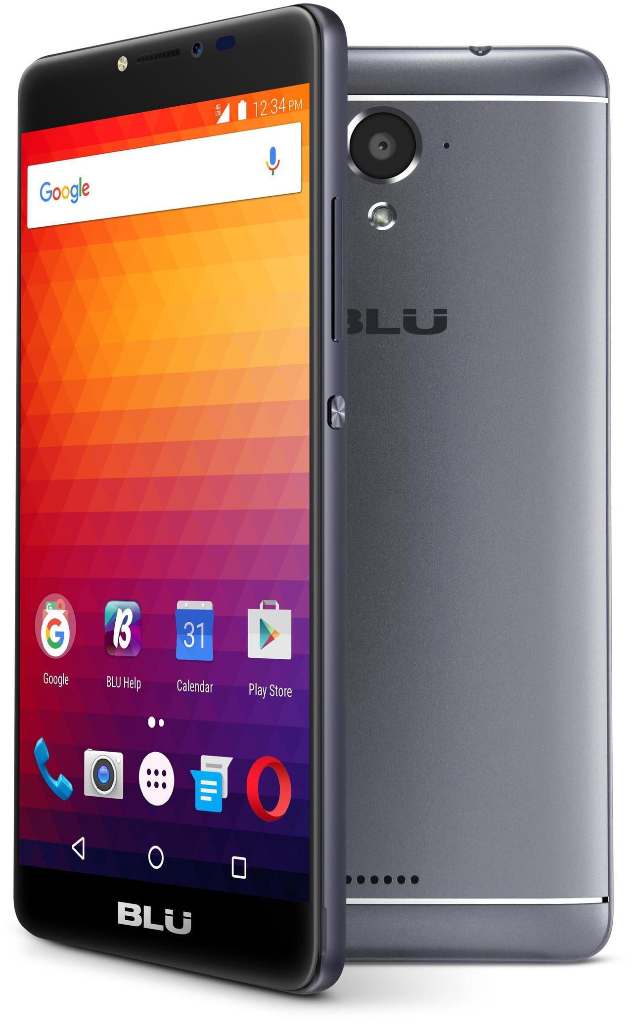 Alt view image 3 of 5 - BLU R1 Plus R0051UU 16GB Unlocked GSM LTE Quad-Core Phone w/ 13MP Camera - Black