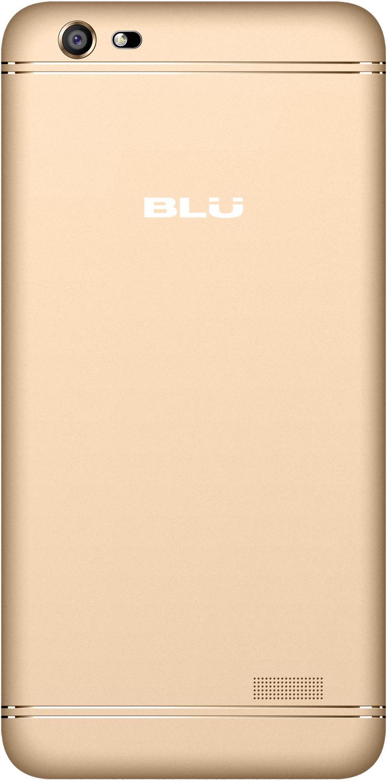 Alt view image 2 of 7 - BLU Grand XL LTE G0030WW Unlocked GSM 4G LTE Dual-SIM Phone - Gold