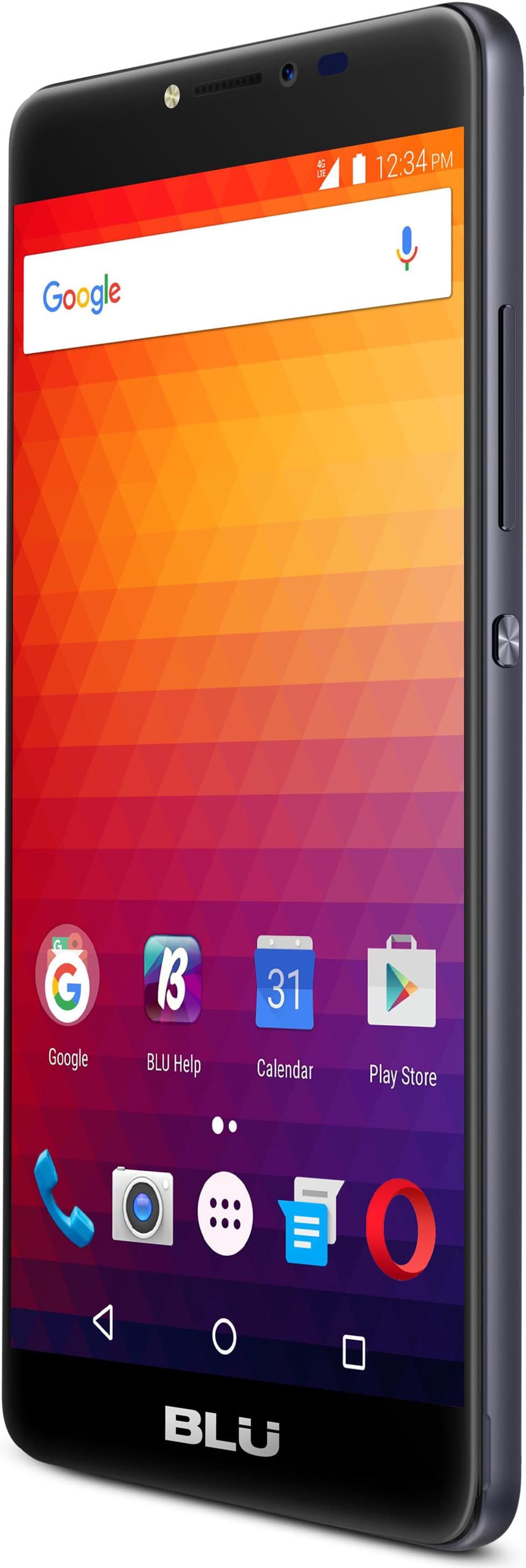 Alt view image 2 of 5 - BLU R1 Plus R0051UU 16GB Unlocked GSM LTE Quad-Core Phone w/ 13MP Camera - Black