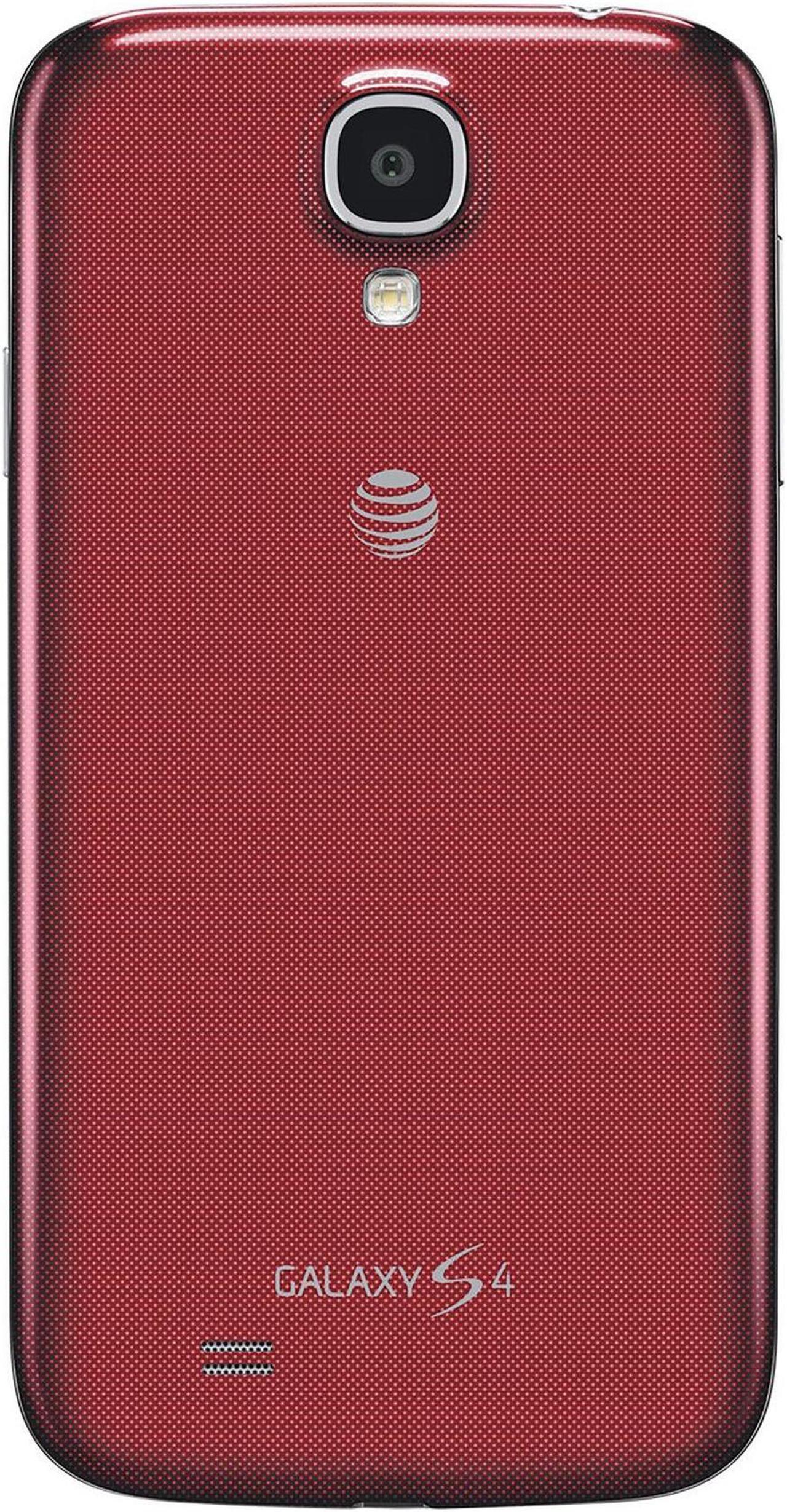 Alt view image 2 of 5 - Samsung Galaxy S4 I337 4G LTE AT&T Unlocked Quad-Core Android Phone w/ 13 MP Camera - (Certified Refurbished) 5" Red 2GB RAM