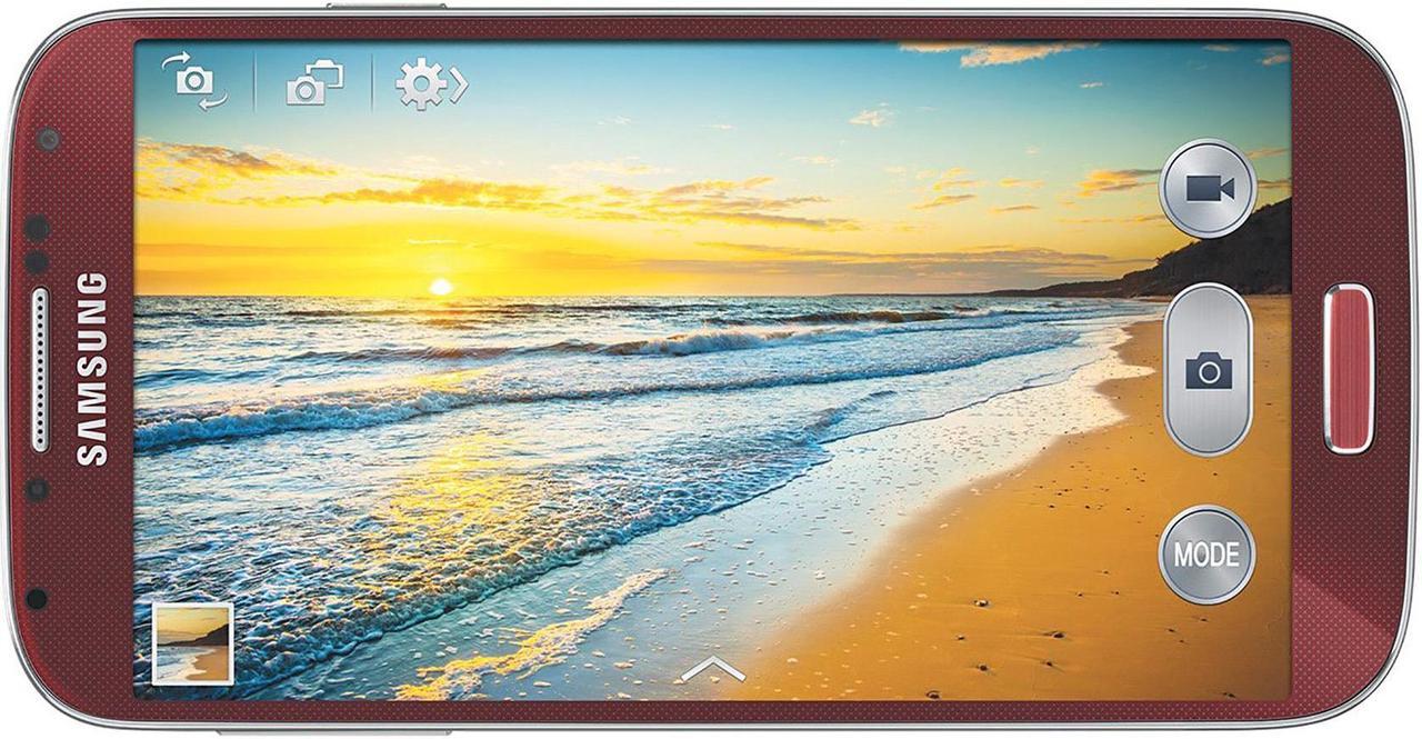 Alt view image 4 of 5 - Samsung Galaxy S4 I337 4G LTE AT&T Unlocked Quad-Core Android Phone w/ 13 MP Camera - (Certified Refurbished) 5" Red 2GB RAM
