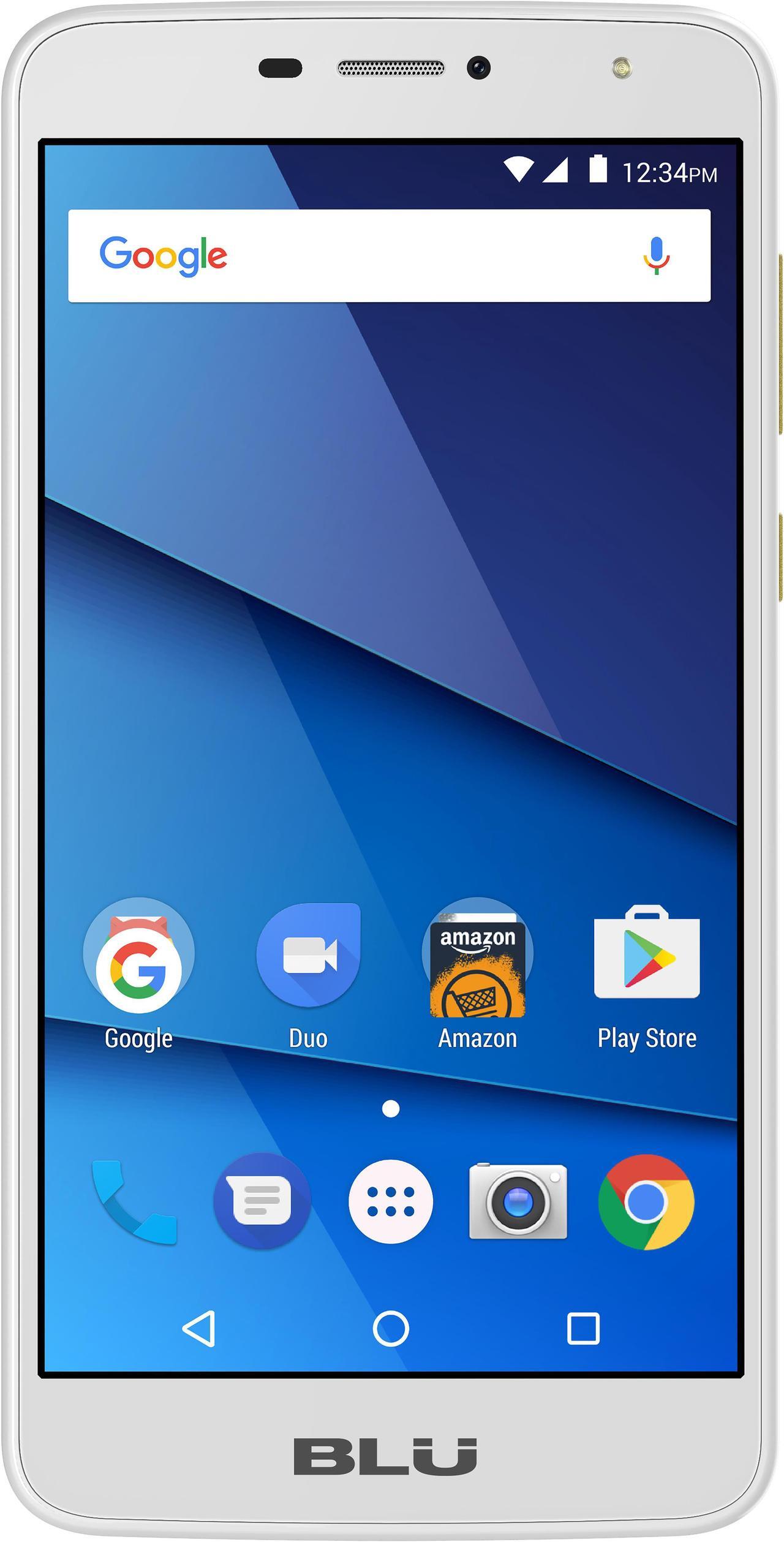 Alt view image 4 of 14 - BLU Studio Mega Smartphone 6.0" HD Dual SIM 8GB GSM Factory Unlocked S610p Gold