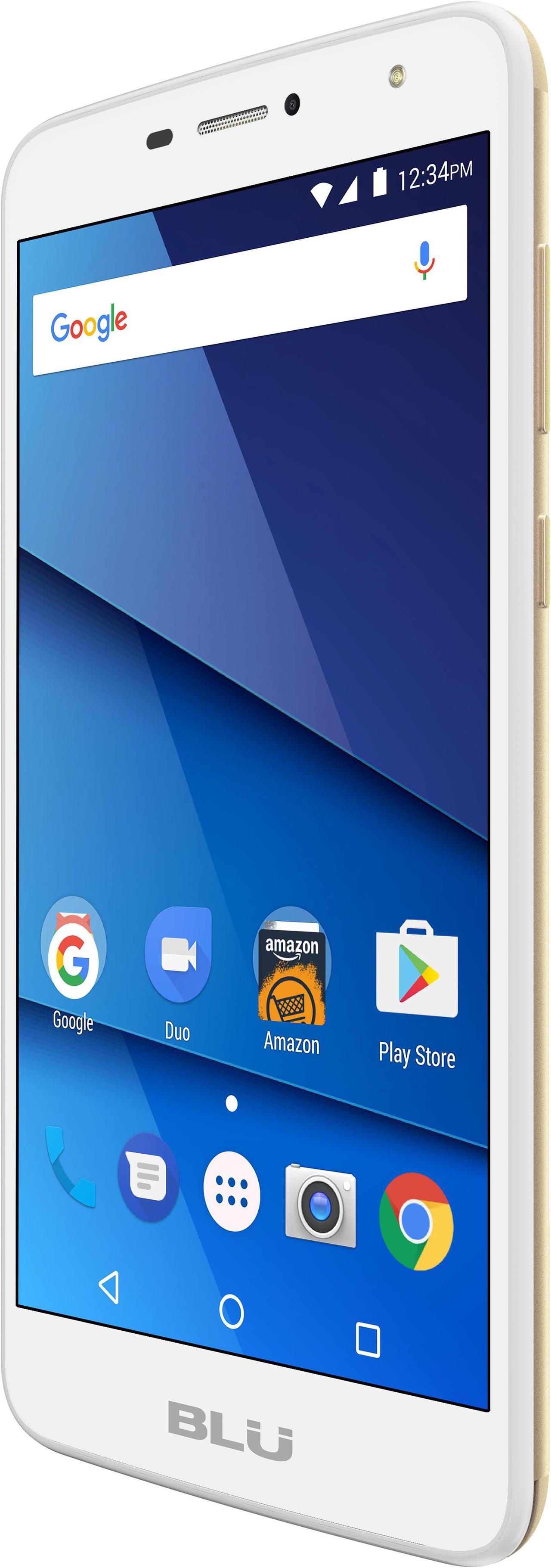 Alt view image 2 of 14 - BLU Studio Mega Smartphone 6.0" HD Dual SIM 8GB GSM Factory Unlocked S610p Gold