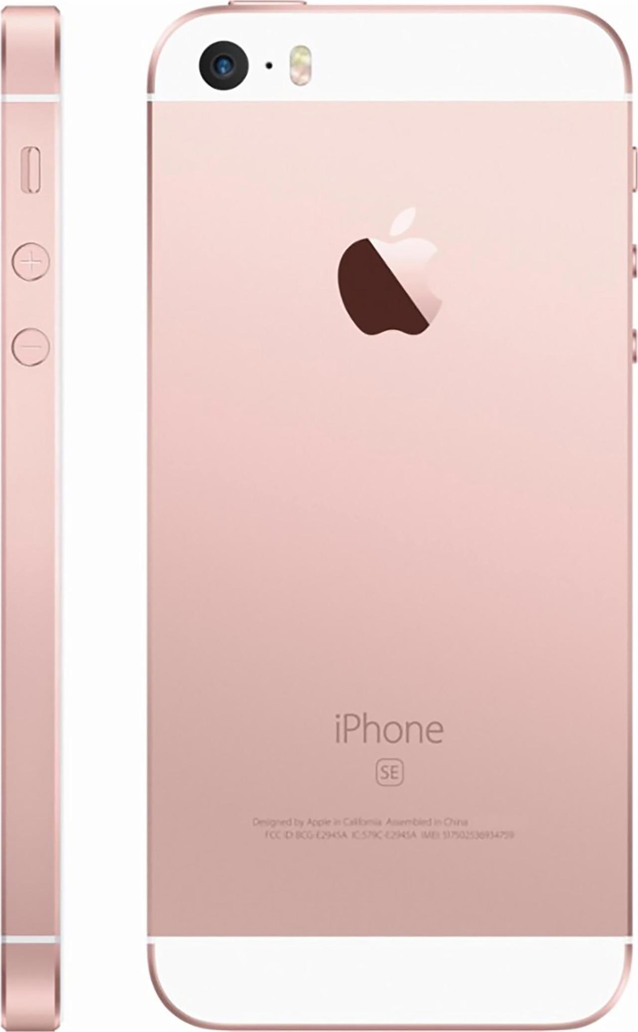 Alt view image 12 of 14 - Apple iPhone SE 16GB Sprint Rose Gold MLYA2LL/A