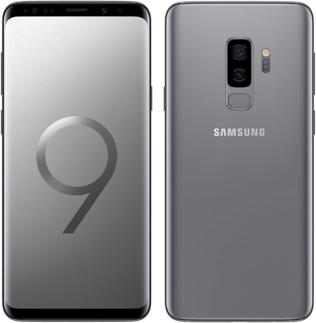 Alt view image 3 of 10 - Samsung Galaxy S9+ G9650 64GB Single SIM Unlocked GSM 4G LTE Phone w/ 12 MP Camera - Titanium Gray (International Version)