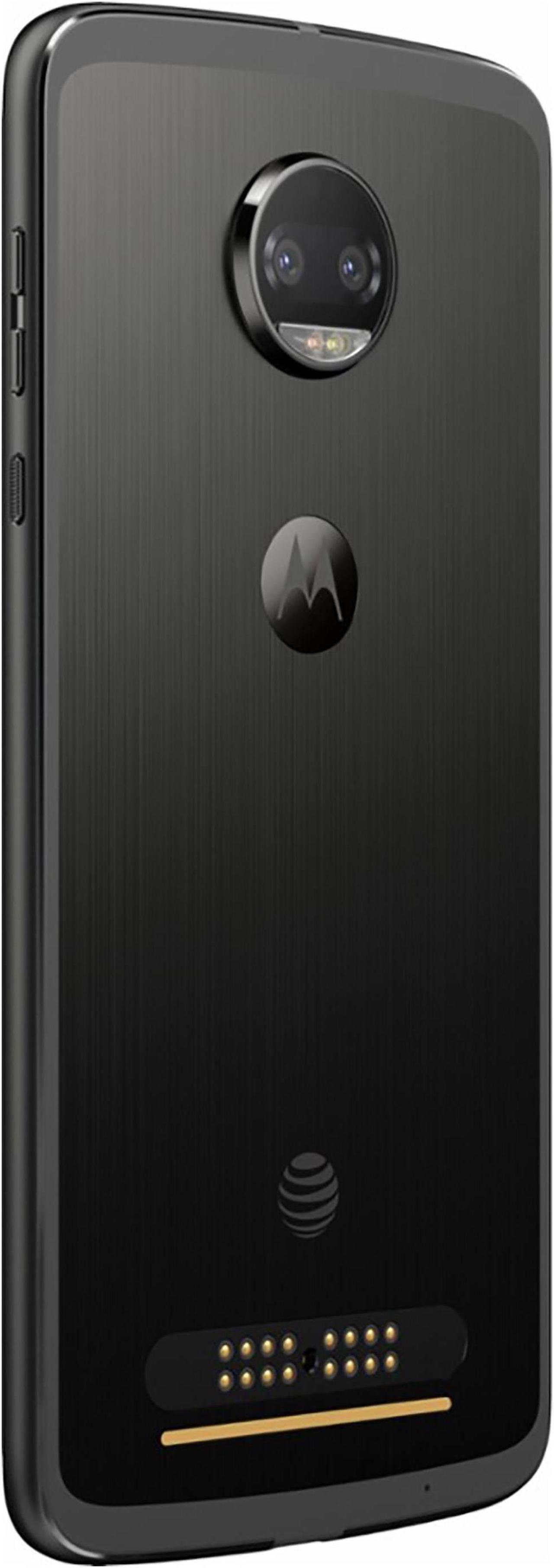 Alt view image 6 of 6 - Motorola Moto Z2 Force XT1789 64GB T-Mobile Locked Phone w/ Dual 12MP Camera - Super Black