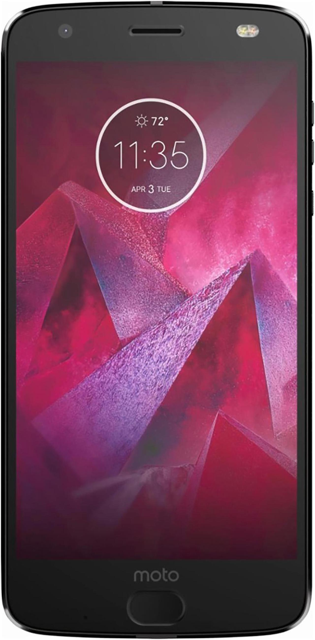 Alt view image 2 of 6 - Motorola Moto Z2 Force XT1789 64GB T-Mobile Locked Phone w/ Dual 12MP Camera - Super Black