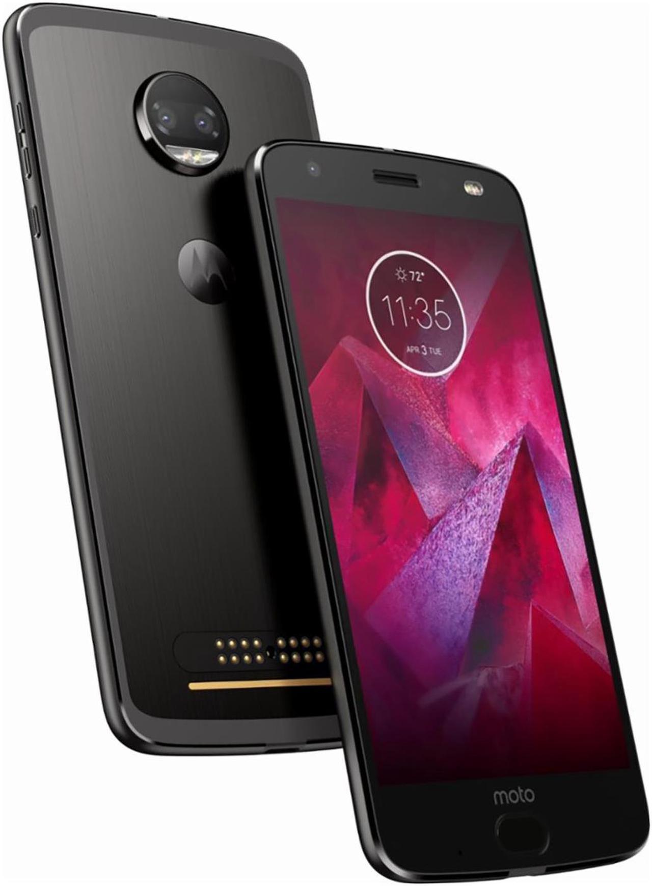 Alt view image 4 of 6 - Motorola Moto Z2 Force XT1789 64GB T-Mobile Locked Phone w/ Dual 12MP Camera - Super Black
