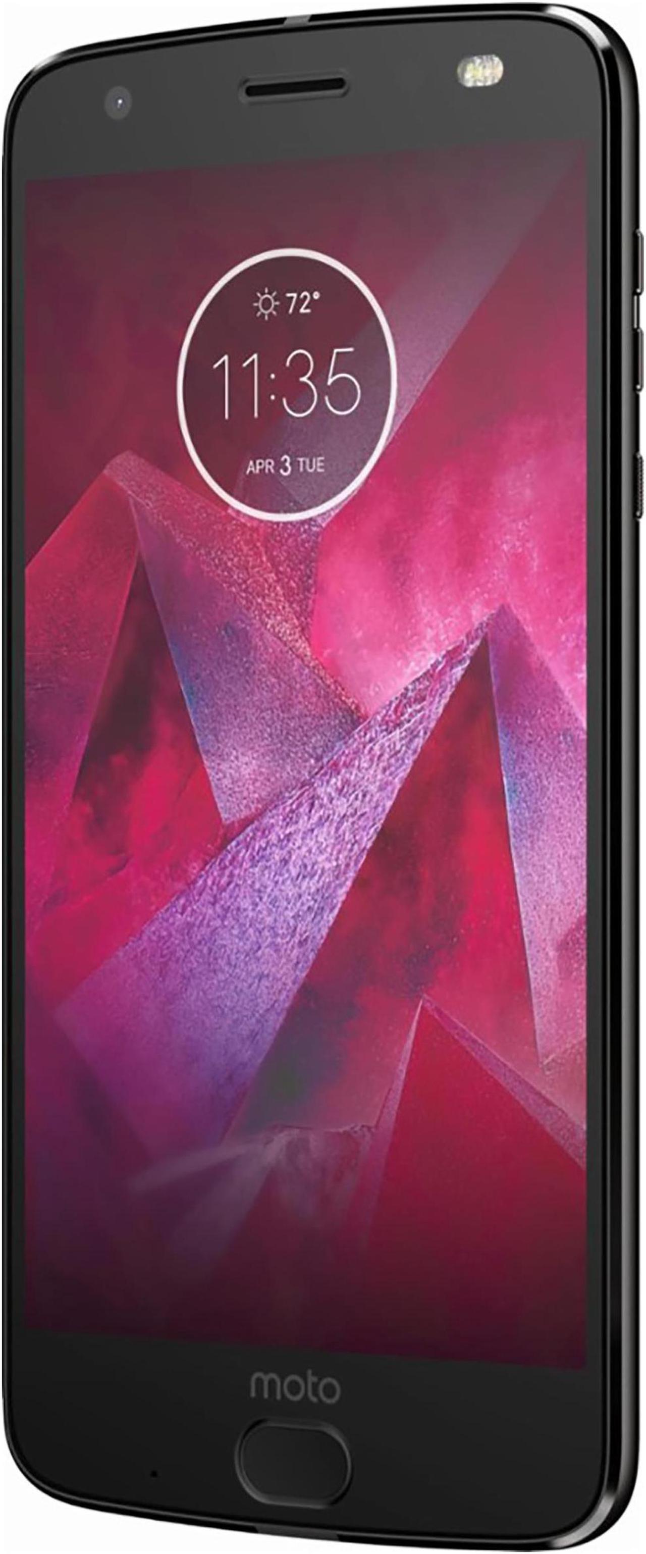 Alt view image 5 of 6 - Motorola Moto Z2 Force XT1789 64GB T-Mobile Locked Phone w/ Dual 12MP Camera - Super Black
