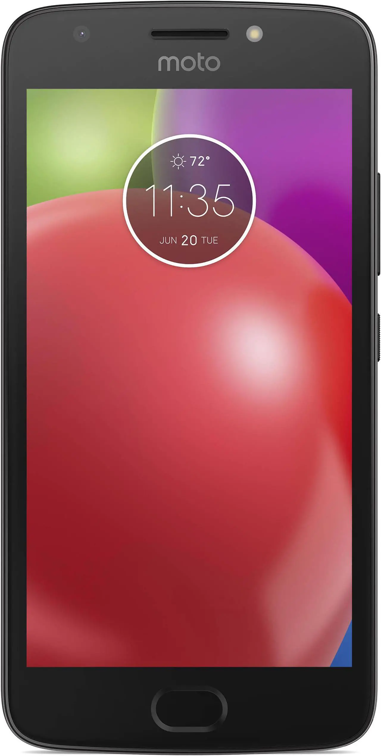 Main image of Motorola Moto E4 XT1768 16GB Unlocked GSM Phone w/ 8MP Camera - Licorice Black