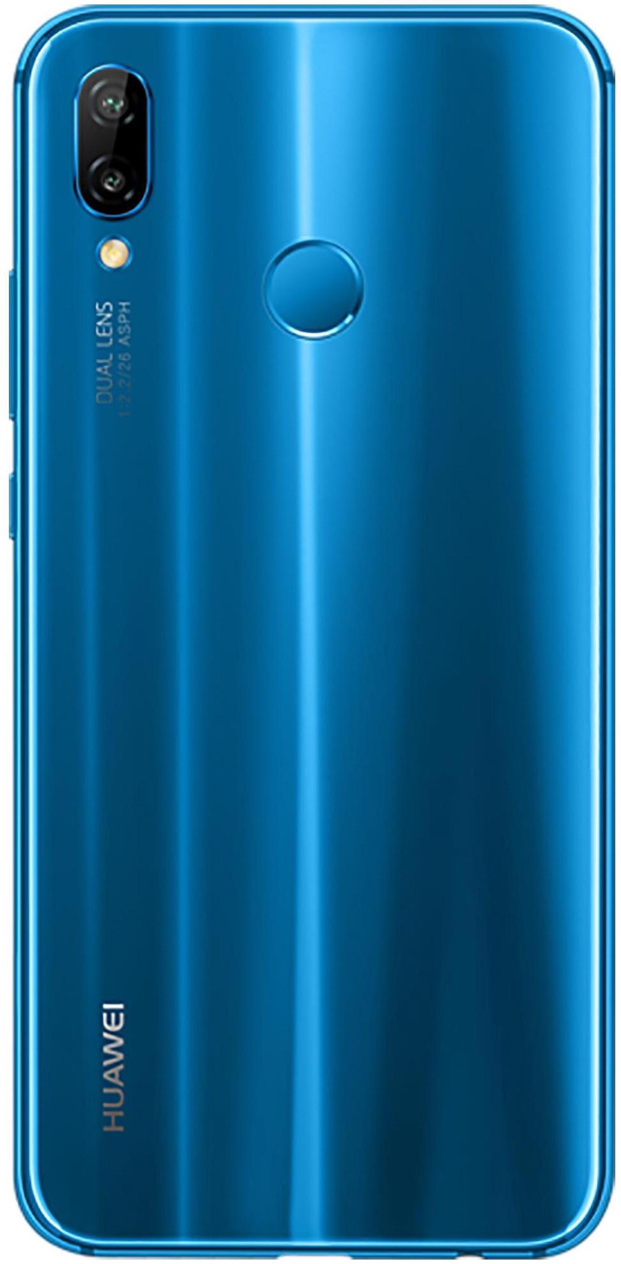 Alt view image 2 of 6 - Huawei P20 Lite ANE-LX3 32GB Unlocked GSM Phone w/ Dual 16MP|2MP Camera - Klein Blue