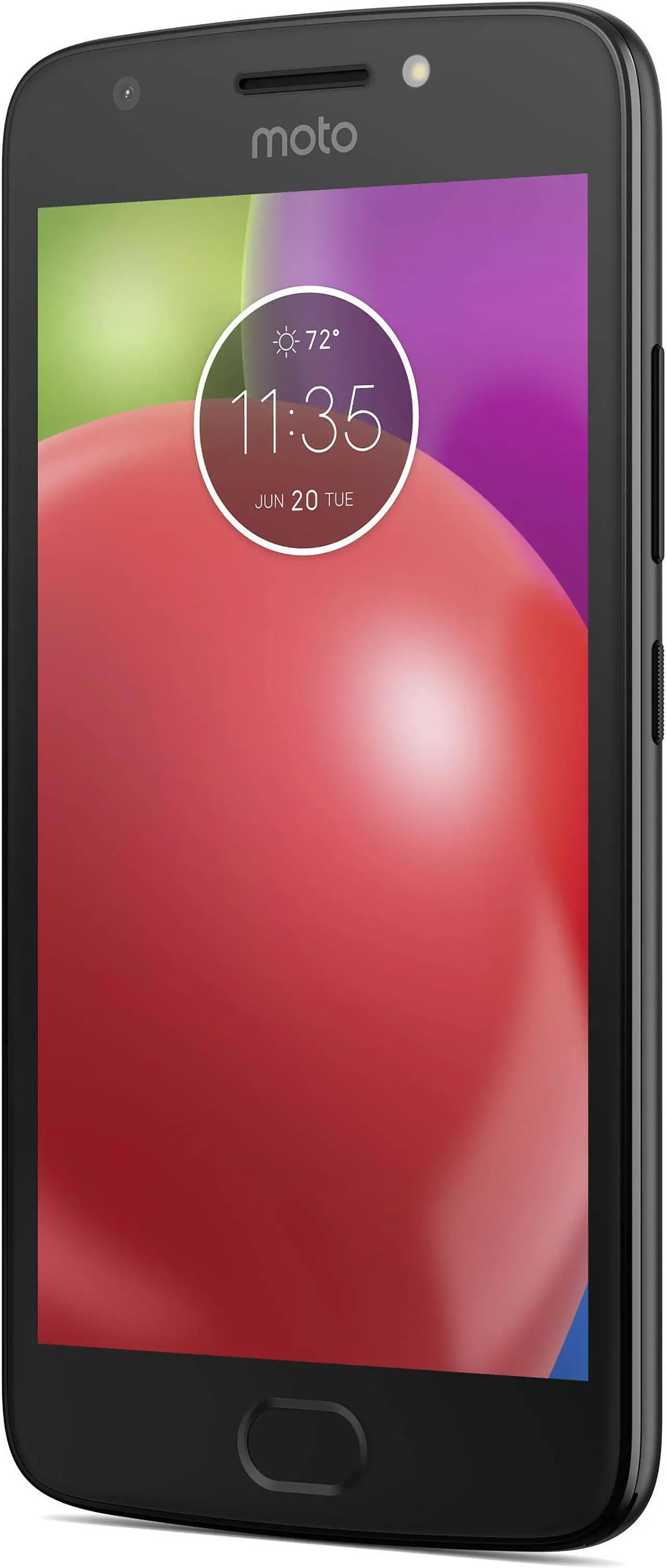 Alt view image 3 of 8 - Motorola Moto E4 XT1768 16GB Unlocked GSM Phone w/ 8MP Camera - Licorice Black
