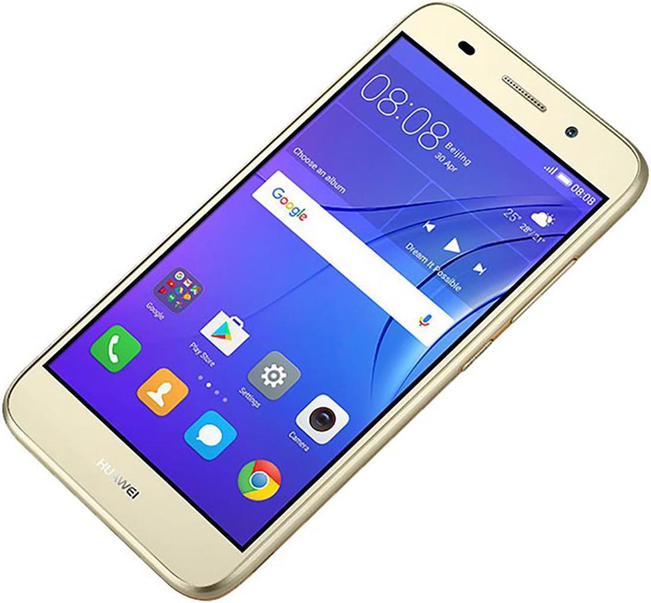 Alt view image 6 of 7 - Huawei Y5 Lite (2018) CAG-L23 Unlocked GSM Phone w/ 8MP Camera - Gold