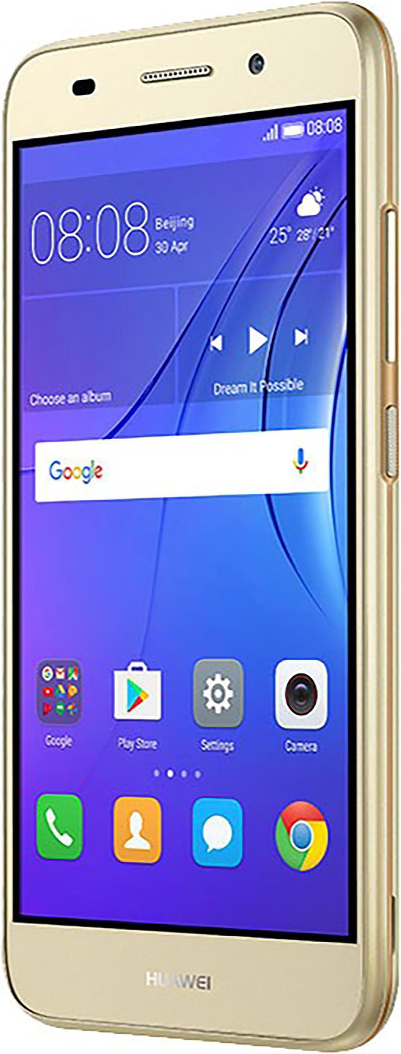 Alt view image 3 of 7 - Huawei Y5 Lite (2018) CAG-L23 Unlocked GSM Phone w/ 8MP Camera - Gold