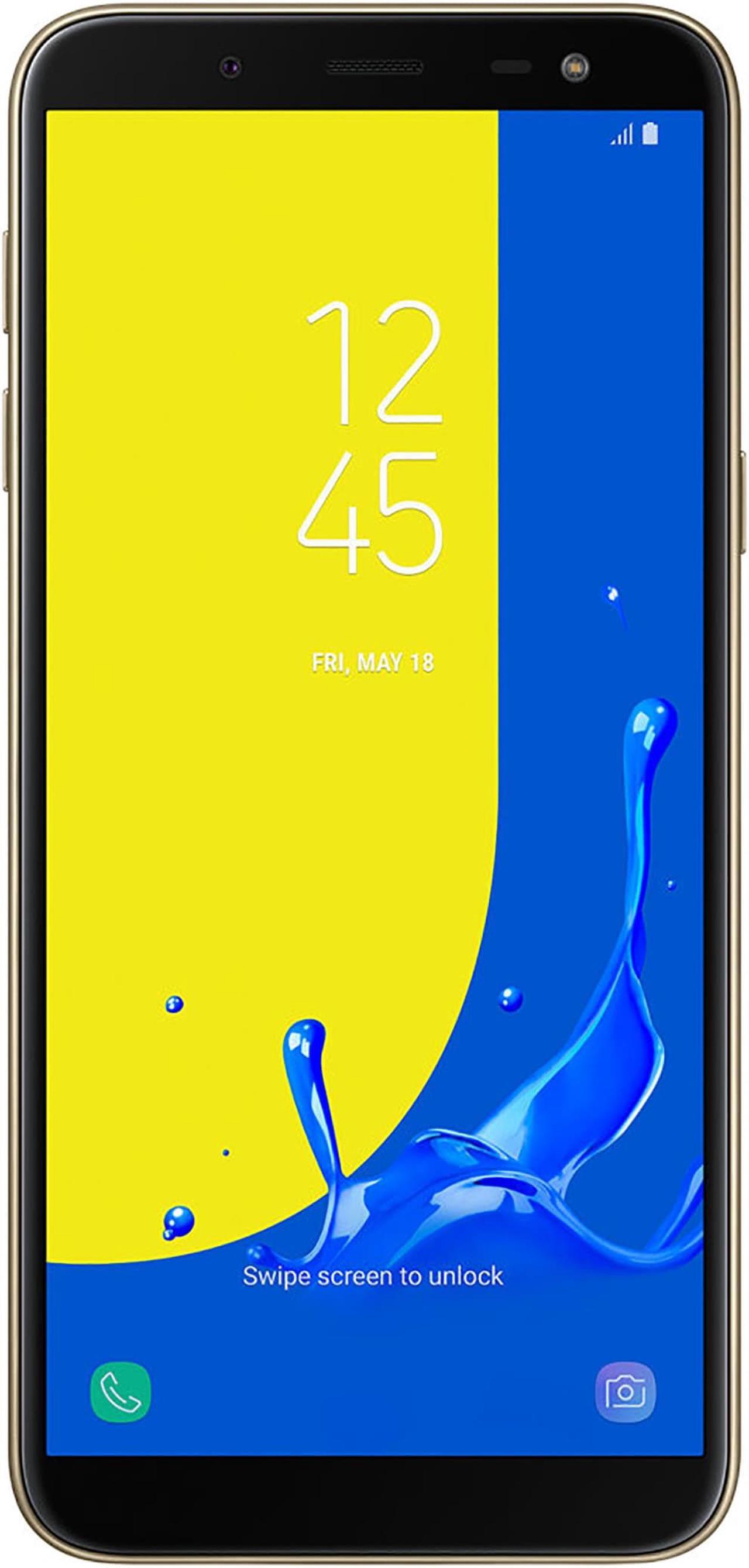Main image of Samsung Galaxy J6 (2018) J600G 32GB Unlocked GSM Dual-SIM Phone w/ 13MP Camera - Gold (International Version)