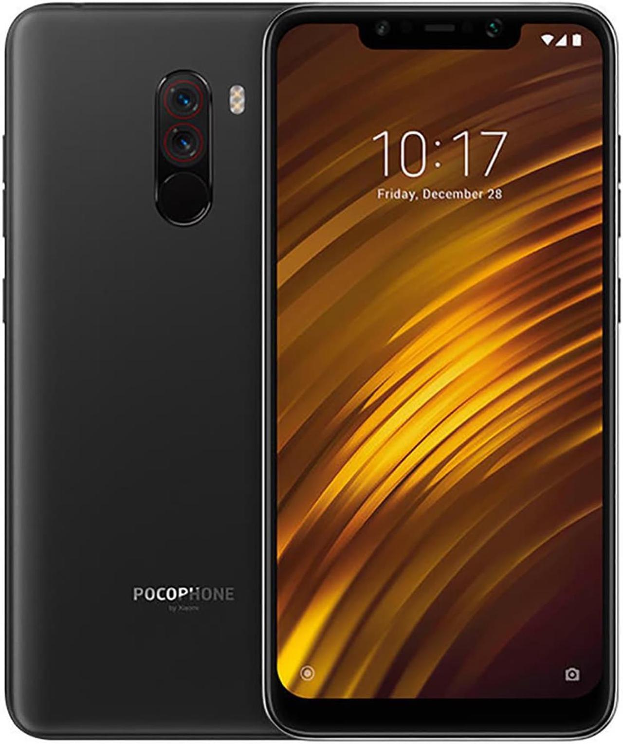 Main image of Xiaomi Poco F1 128GB Unlocked GSM Dual-SIM Phone w/ Dual 12 MP + 5 MP Camera - Graphite Black