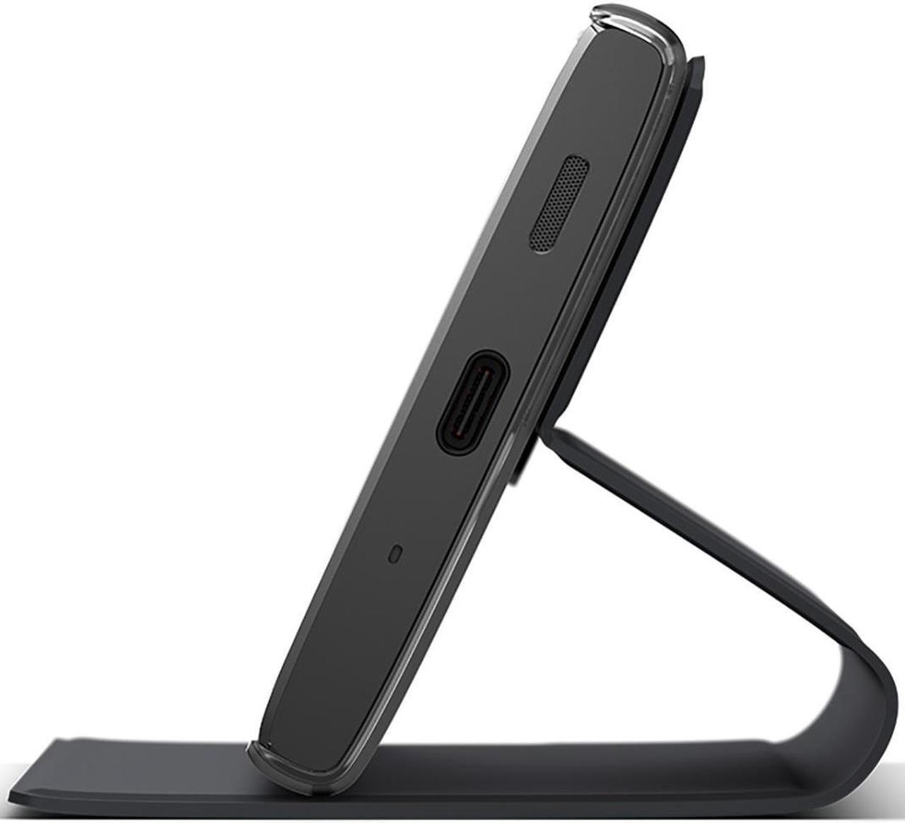 Alt view image 6 of 16 - Sony Xperia XA2 Style Cover Stand (SCSH10) - Black