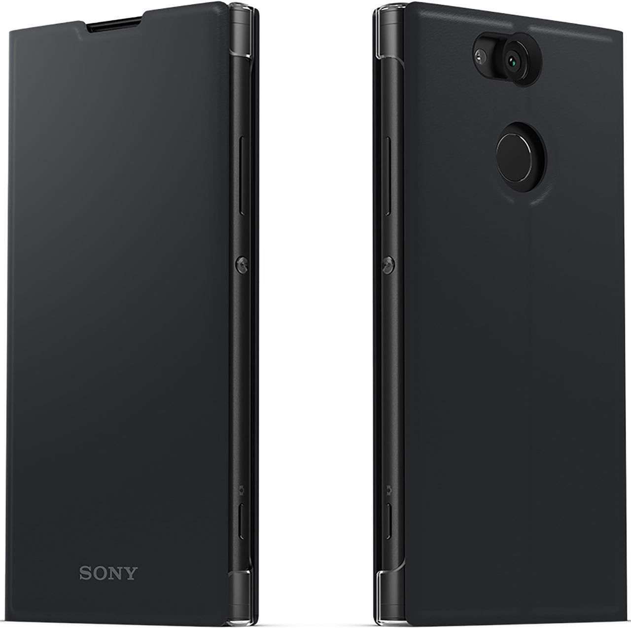 Alt view image 4 of 16 - Sony Xperia XA2 Style Cover Stand (SCSH10) - Black