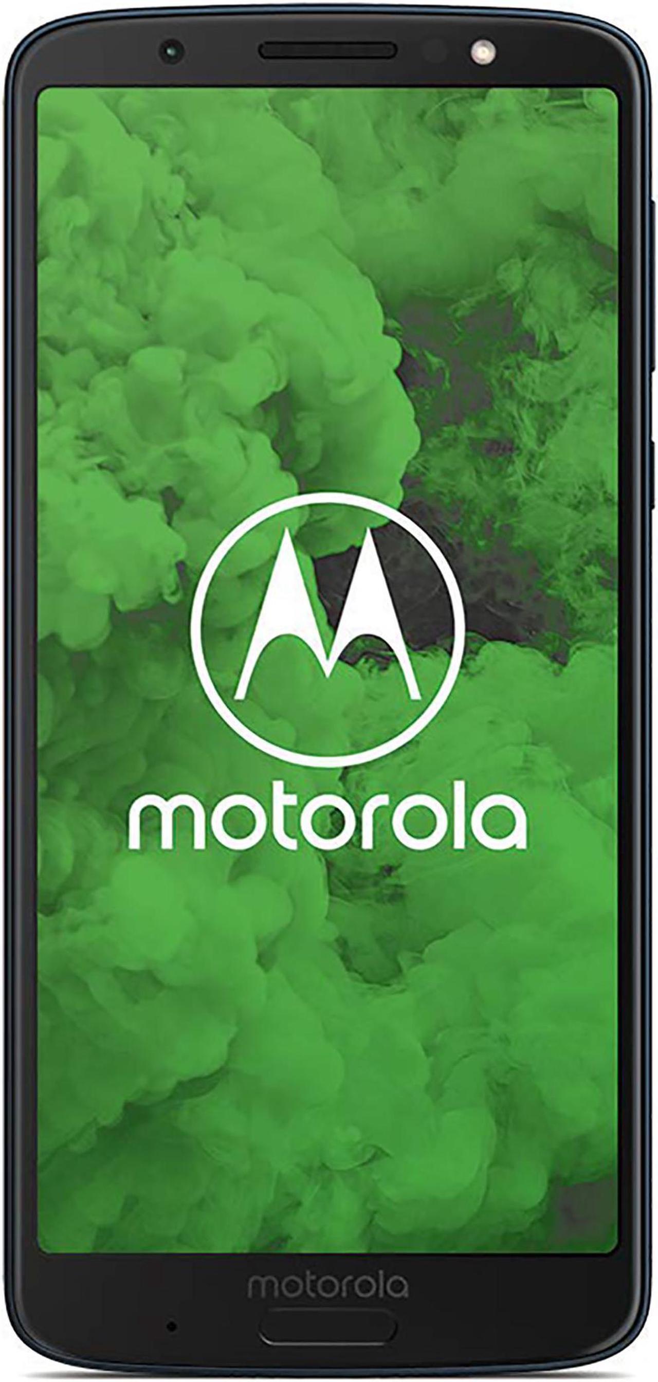 Main image of Motorola Moto G6 Plus 64GB XT1926-7 Dual SIM Factory Unlocked 4G LTE 5.9" IPS LCD 4GB RAM 12MP Smartphone - Deep Indigo - International Version