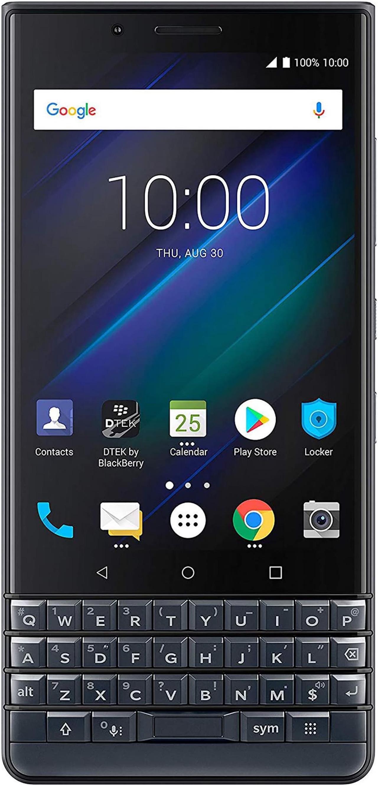 Main image of BlackBerry KEY2 LE BBE100-2 64GB Unlocked GSM Android Phone w/ Dual 13MP/5MP Camera - Space Blue/Slate