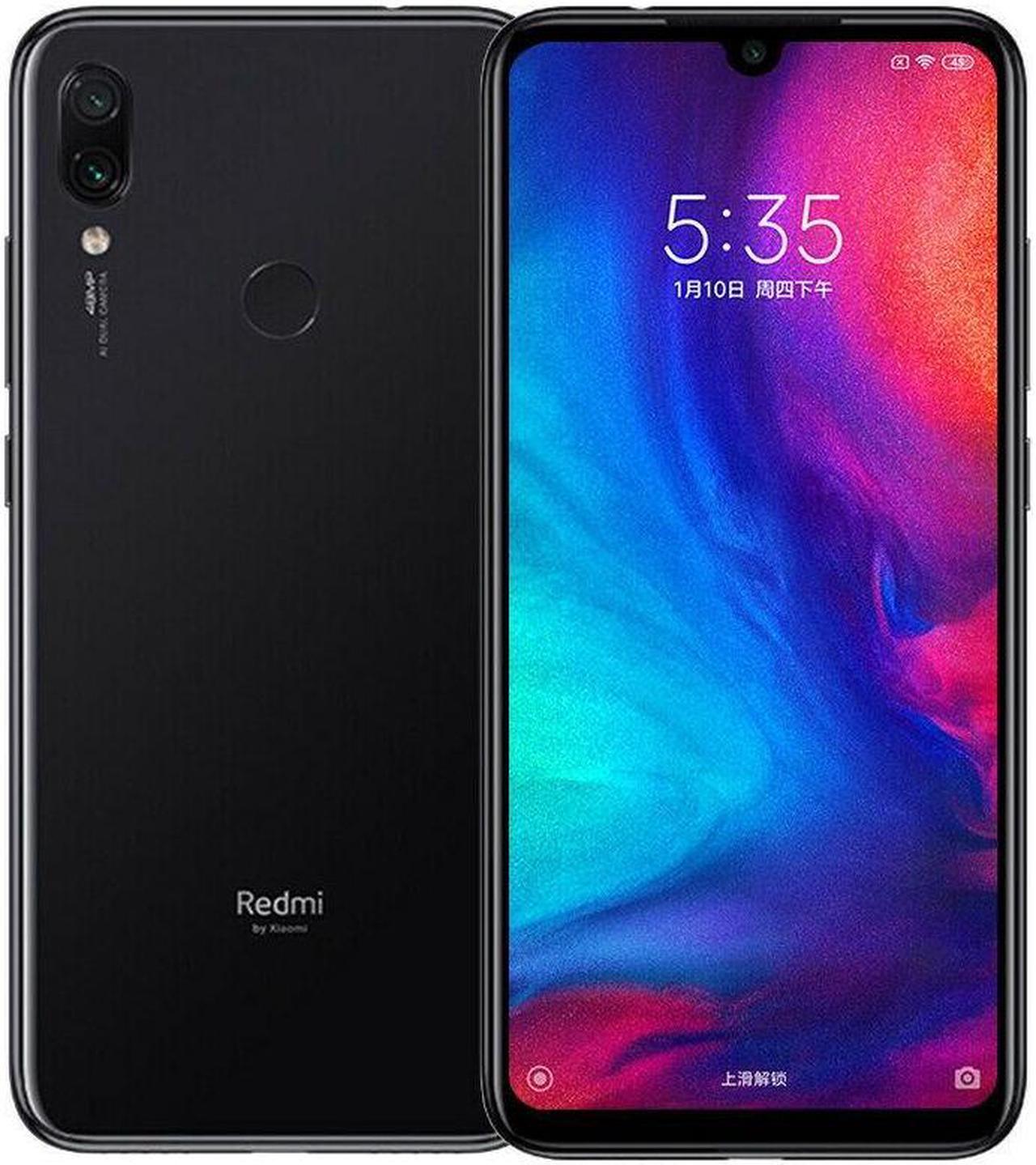 Alt view image 3 of 5 - Xiaomi Redmi Note 7 64GB Duos GSM Unlocked Phone w/ Dual Camera 48MP  - Black