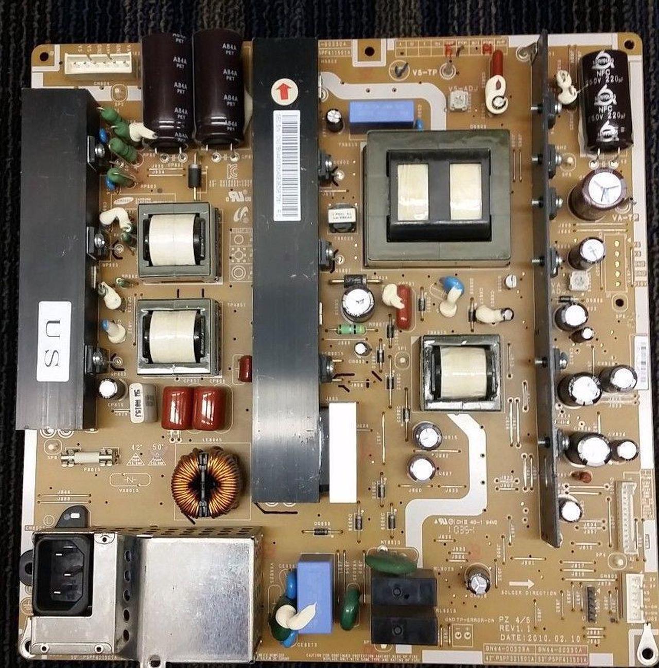 Samsung PN50C590G4F PN50C550G1F Power Supply Board Unit BN44-00330A