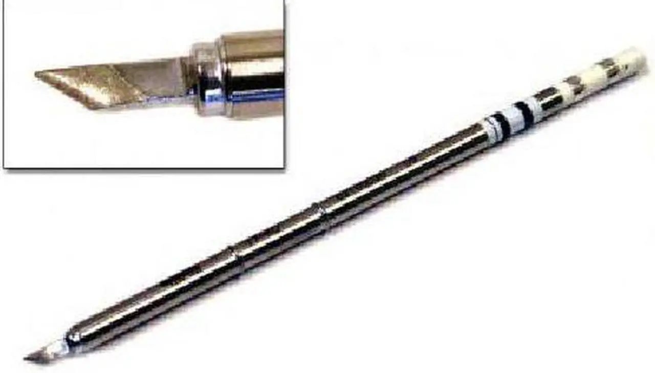 Alt view image 4 of 7 - Hakko Soldering Tip,Knife Blade,3mm x 11mm  T15-KU