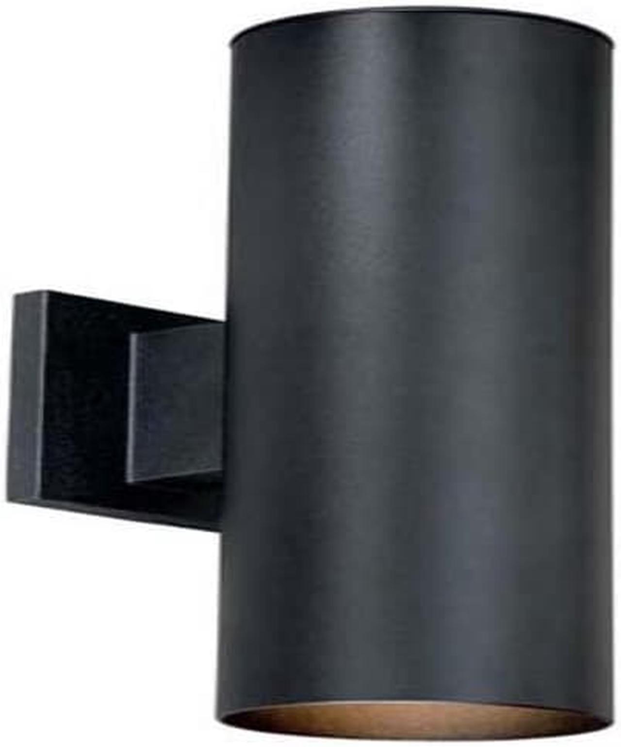 Alt view image 5 of 12 - Vaxcel Chiasso 5" Outdoor Wall Light Textured Black - CO-OWB052TB