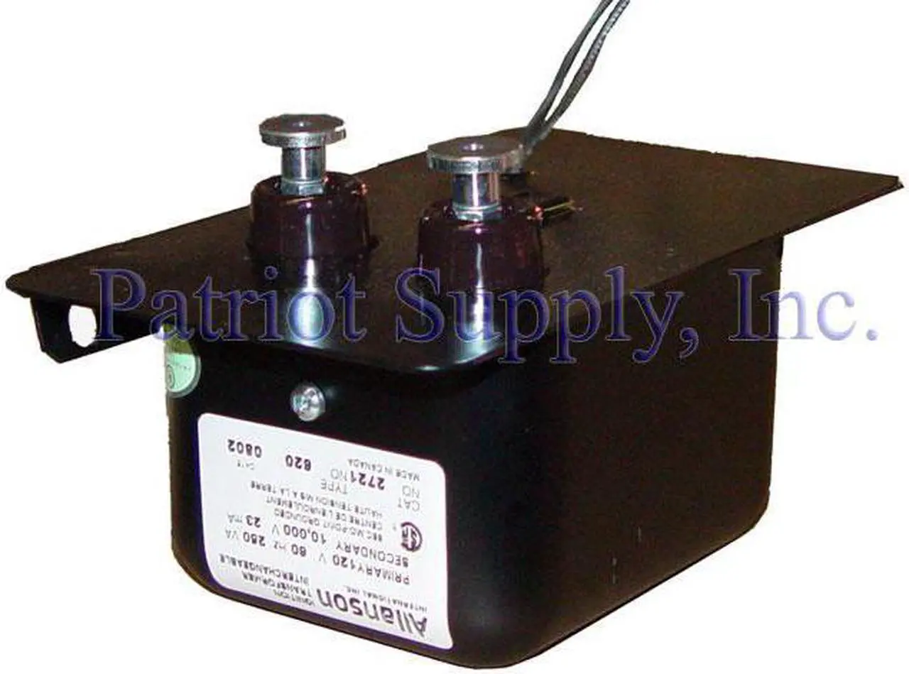 Alt view image 3 of 5 - Allanson 2721-620 Replacement Ignition Transformer For Wayne E Oil Burners