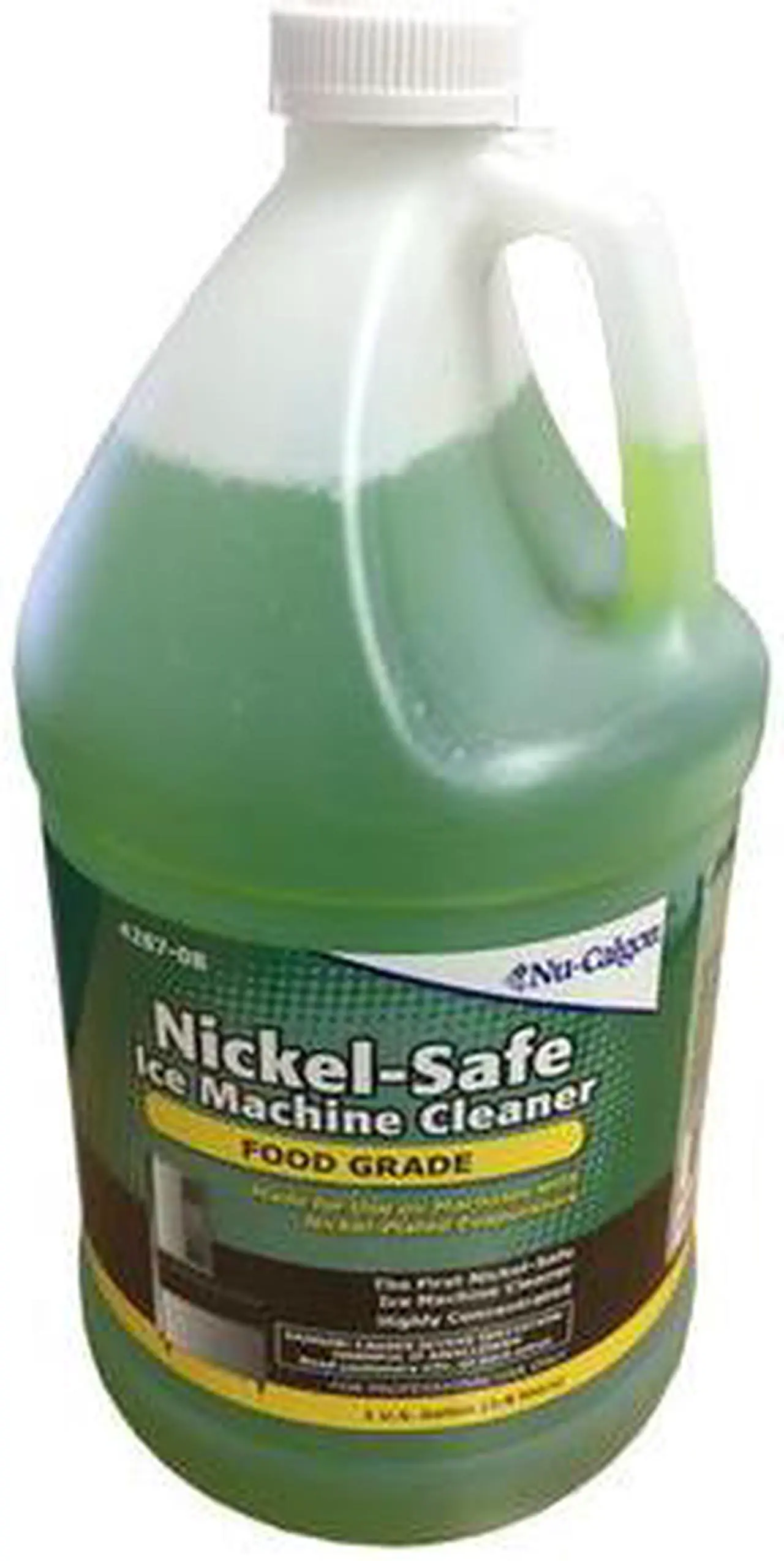 Main image of NU-CALGON 4287-08 Ice Machine Cleaner,1 gal.,Green