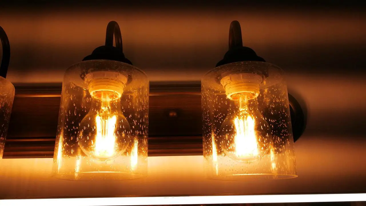 Alt view image 6 of 7 - Bubble Seeded Glass Shade, LEDupdates 3 Packs Clear Cylinder for Light Fixture Glass replacement 1" 5/8 fitter