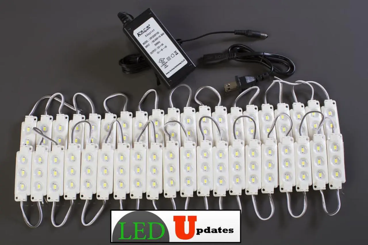 Alt view image 4 of 6 - 20ft Brightest Red Storefront windows LED Light 5630 with UL Power Supply